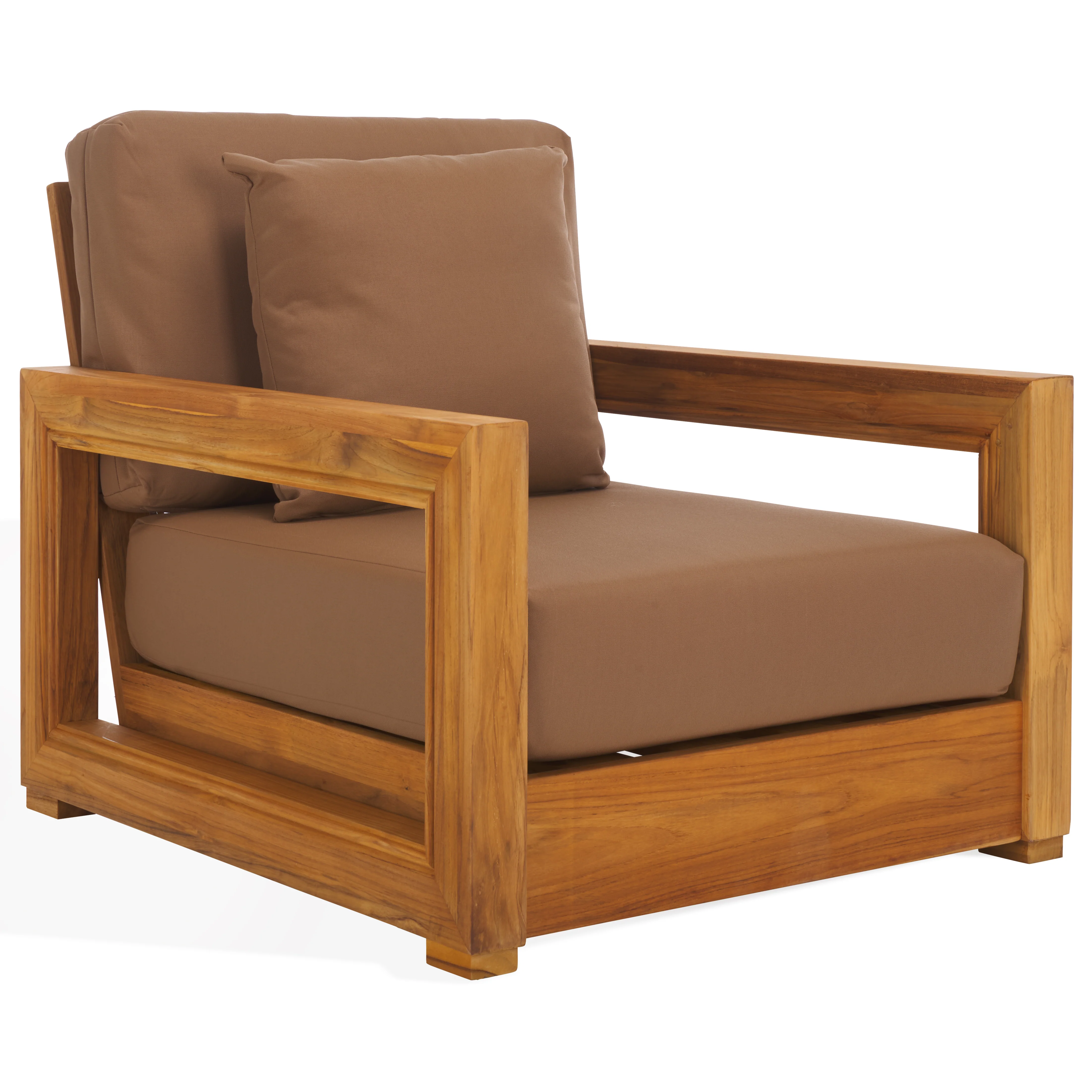 Montford Brazilian Teak Armchair - Image 19