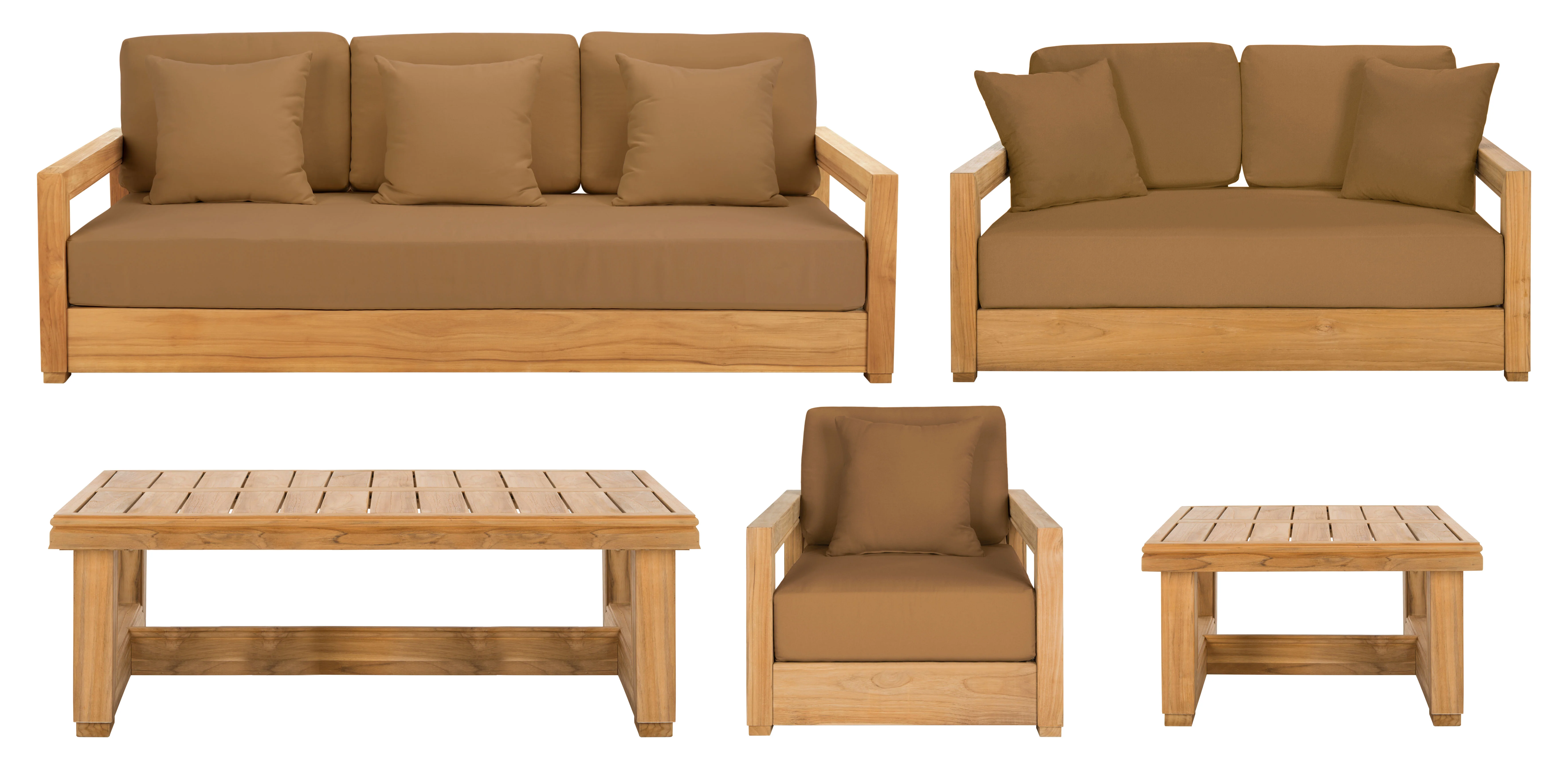 Montford Brazilian Teak Armchair - Image 28