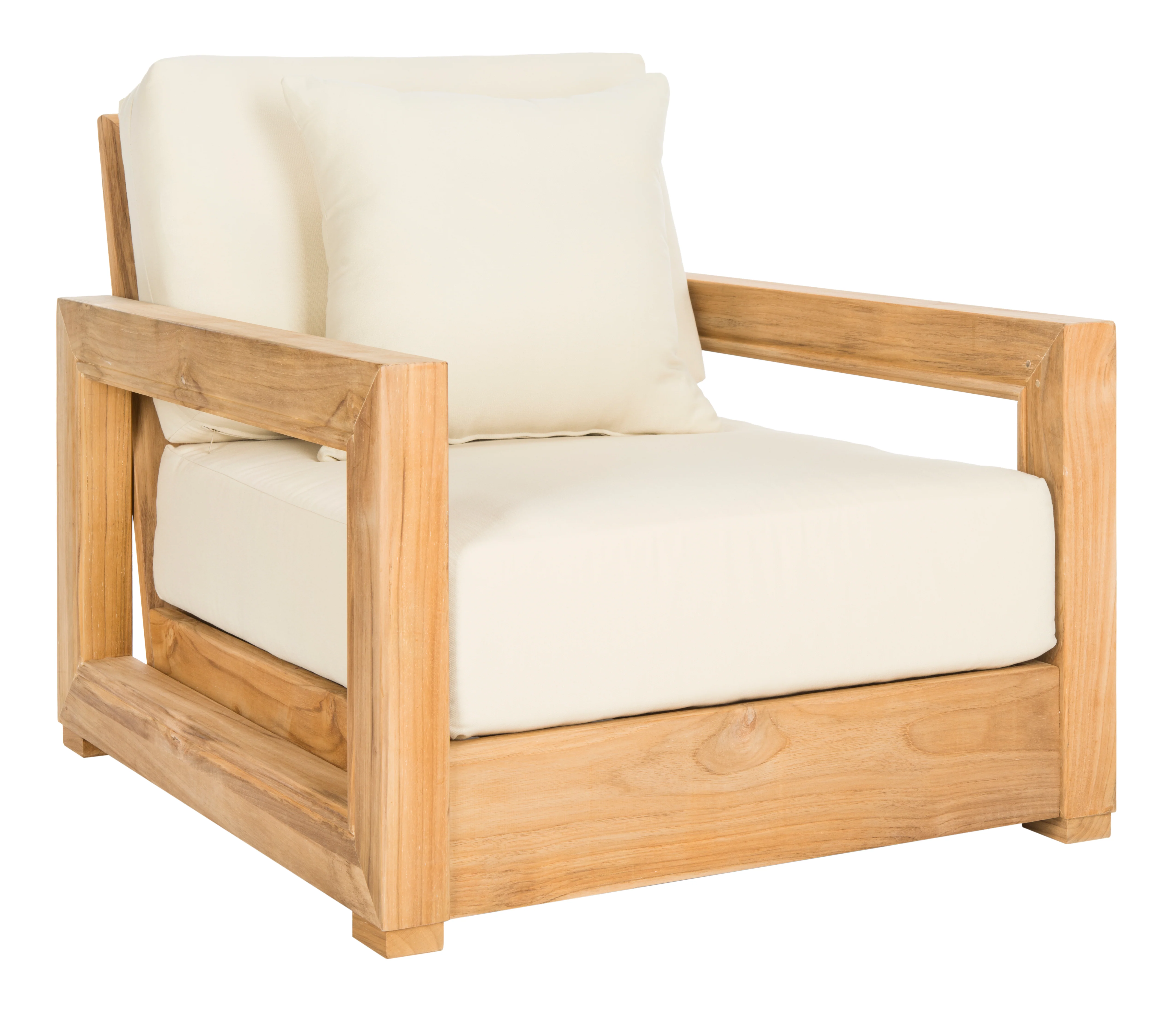 Montford Brazilian Teak Armchair - Image 3