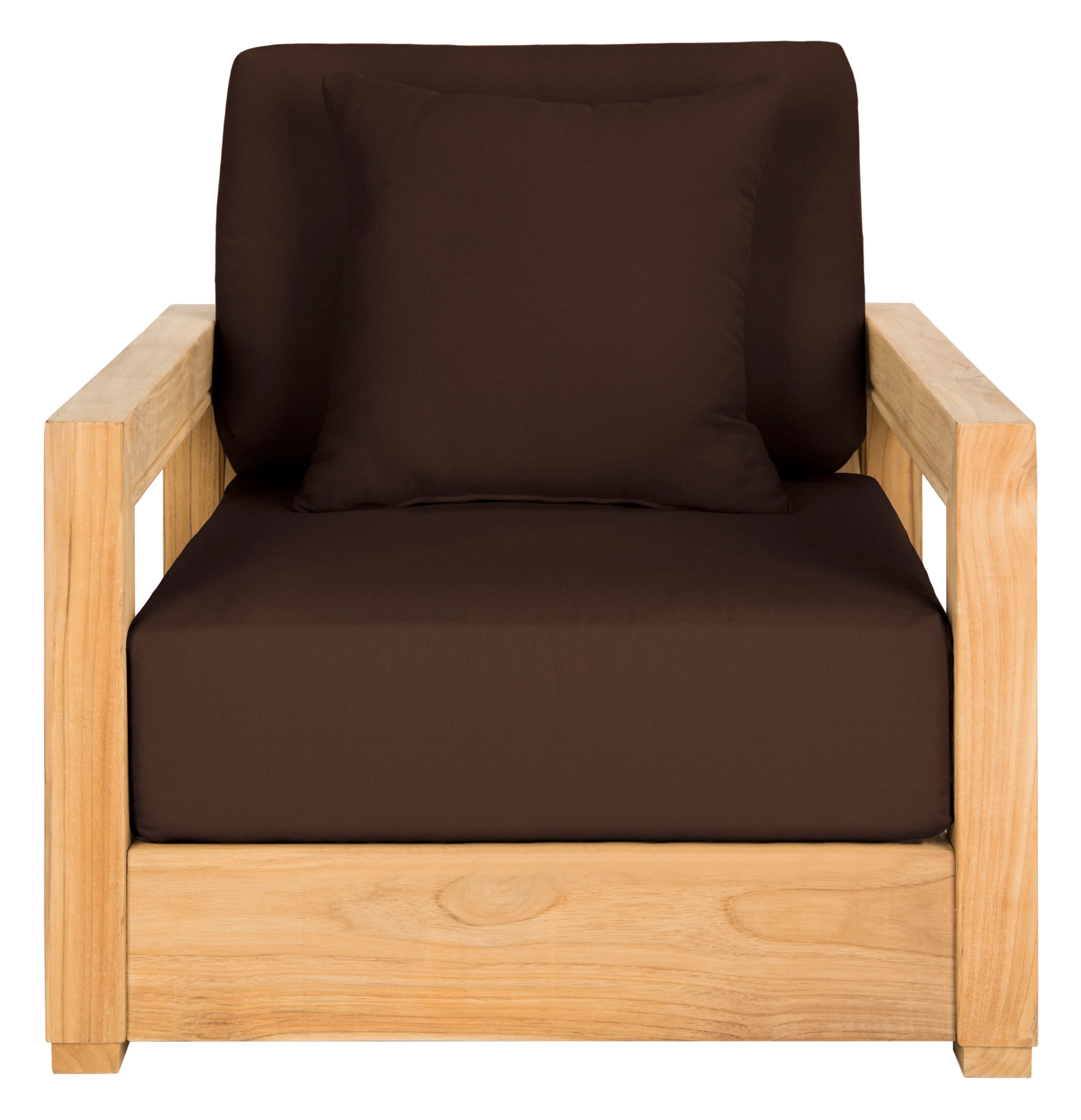 Montford Brazilian Teak Armchair - Image 34