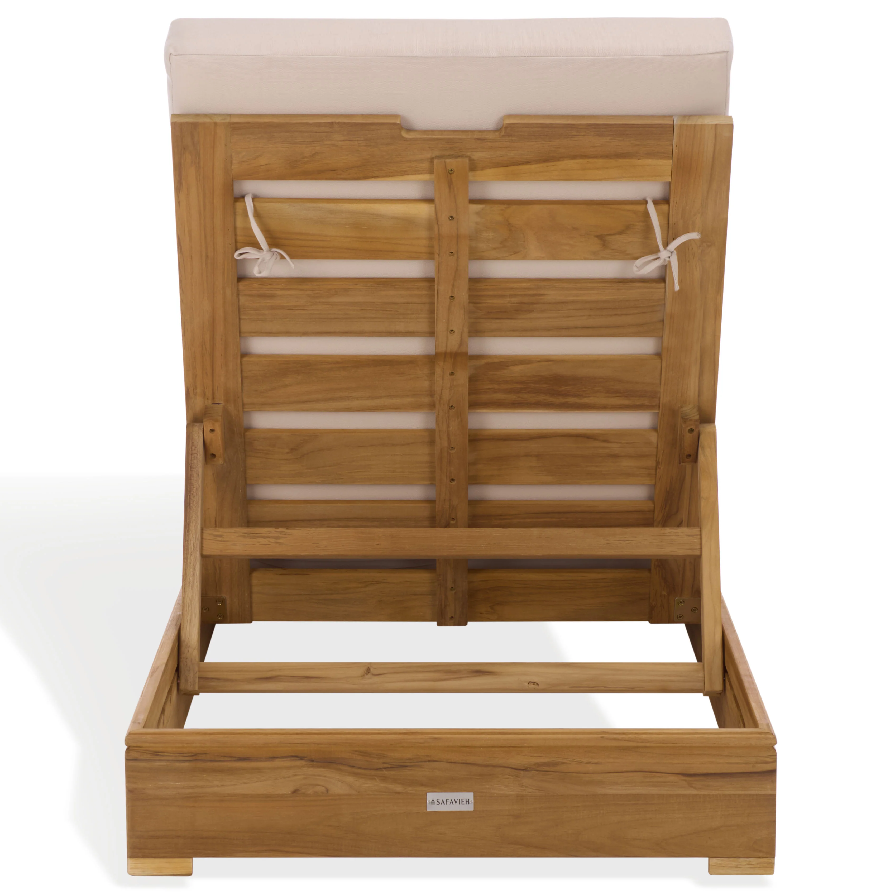 Montford Brazilian Teak Chaise - Image 3