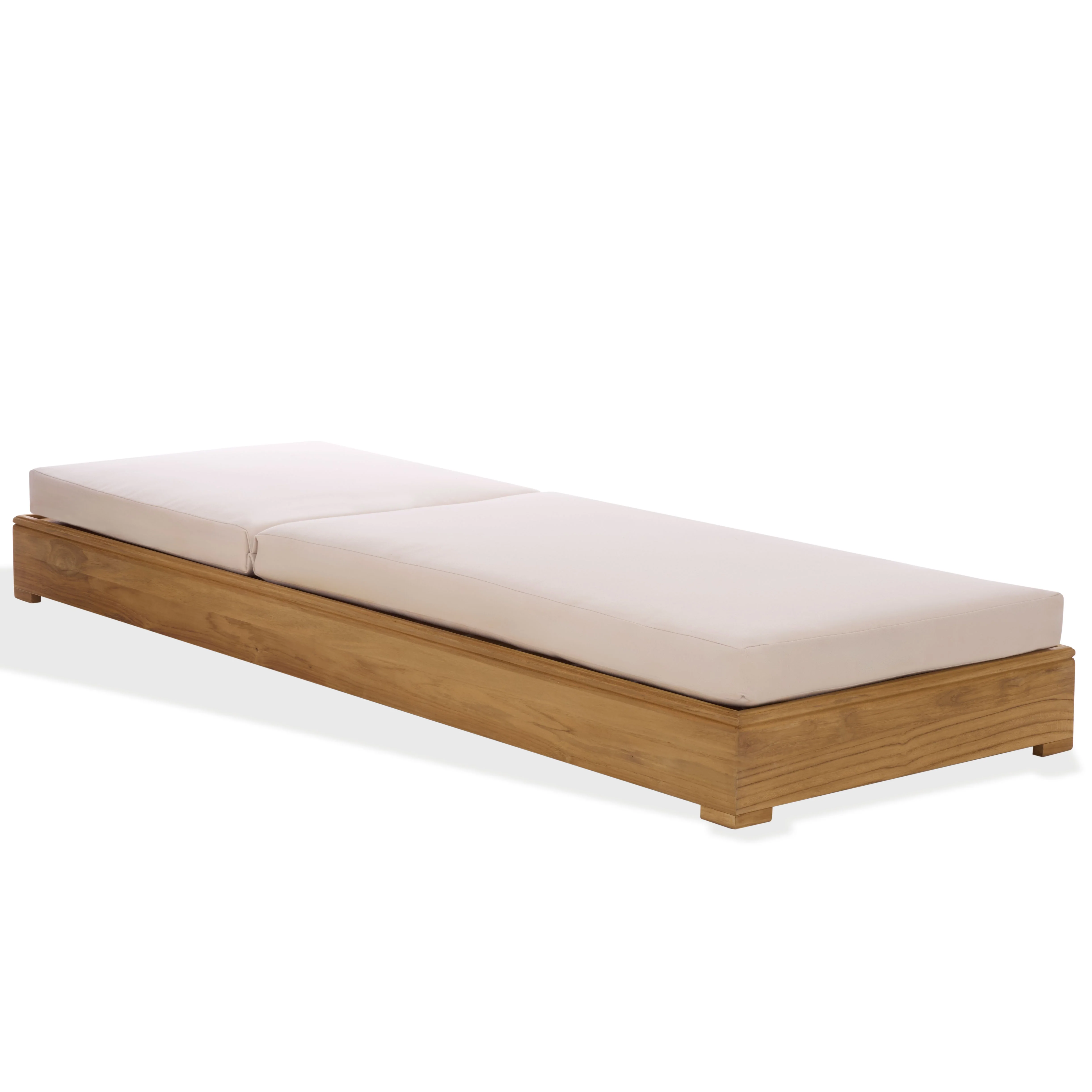 Montford Brazilian Teak Chaise - Image 9