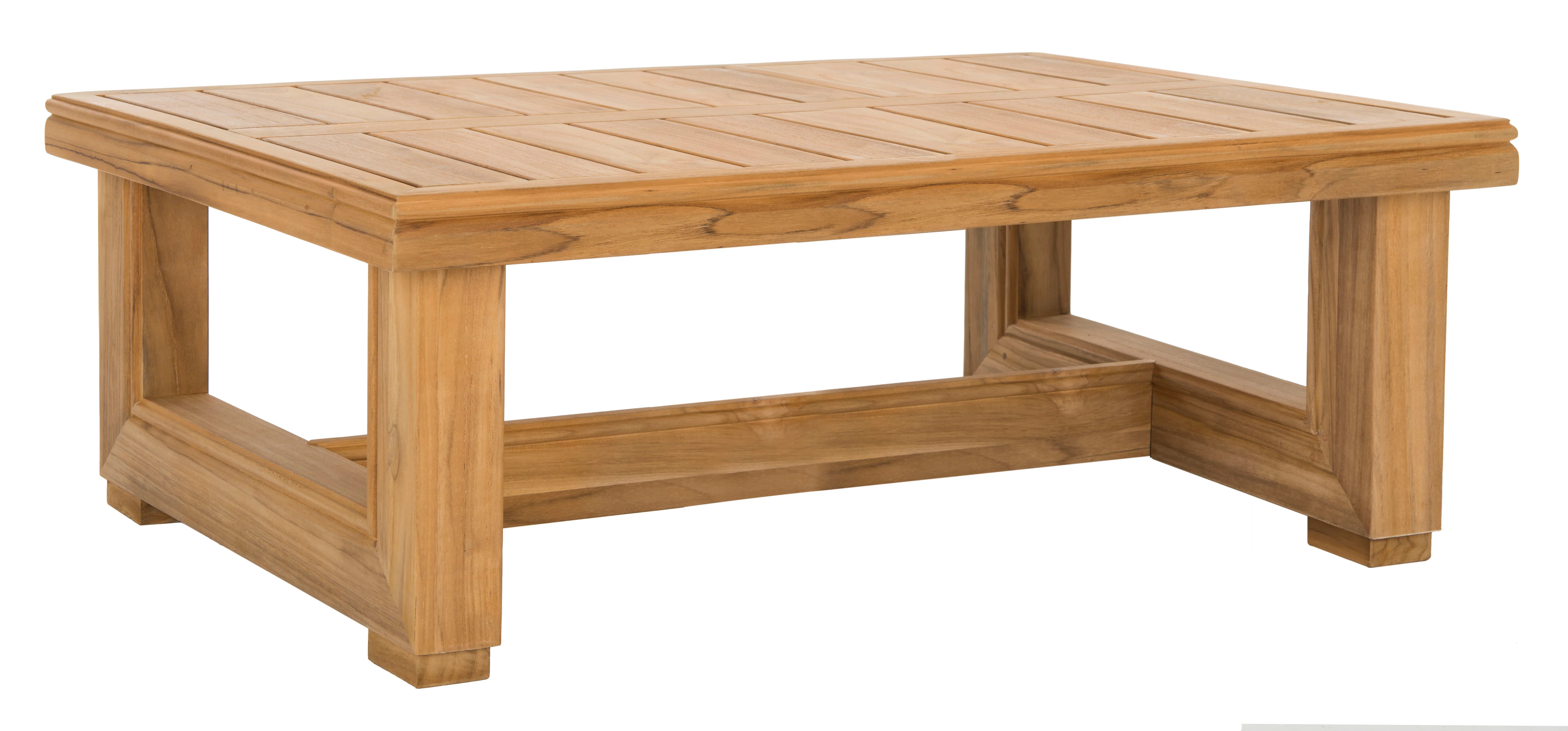 Montford Brazilian Teak Coffee Table/ Natural Teak - Image 6