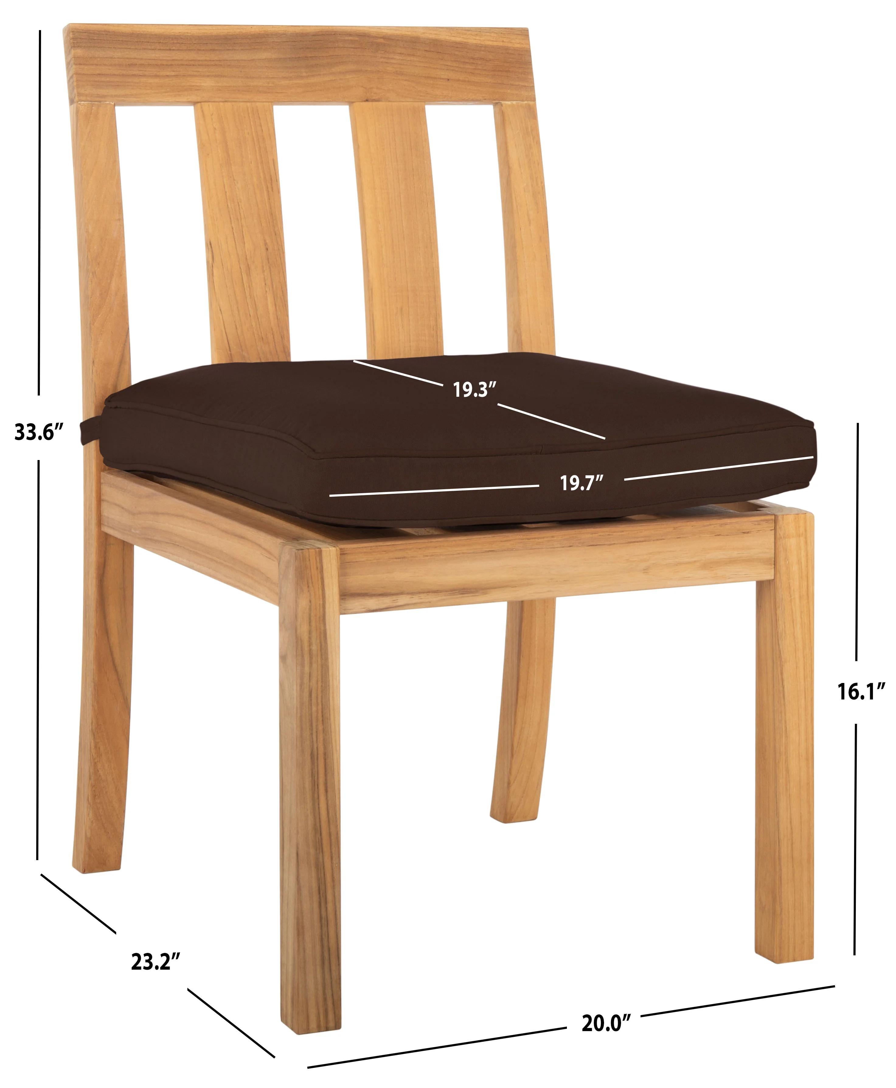 Montford Brazilian Teak Dining Chair - Image 51