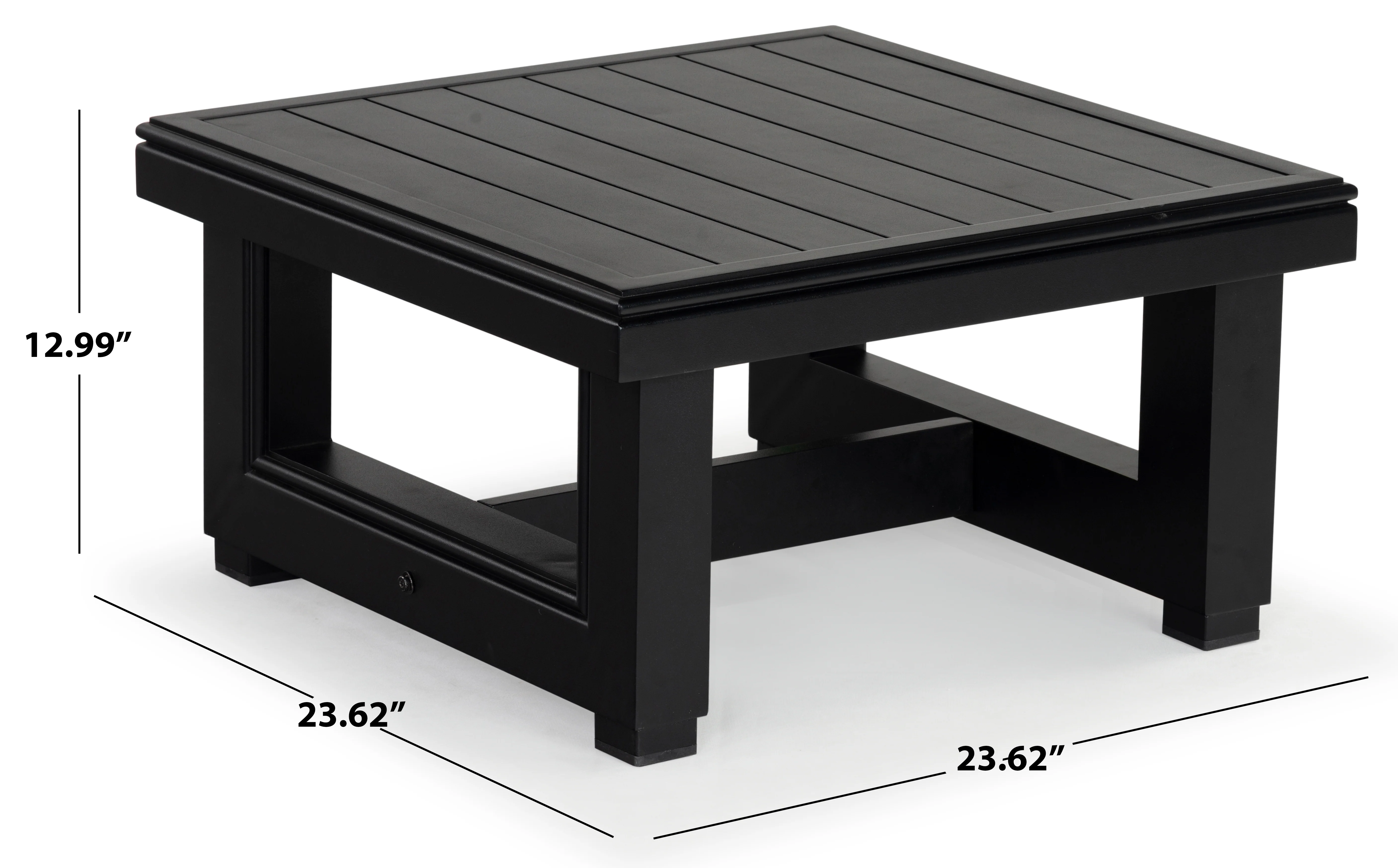 Montford Brazilian Teak End Table/ Natural Teak - Image 5