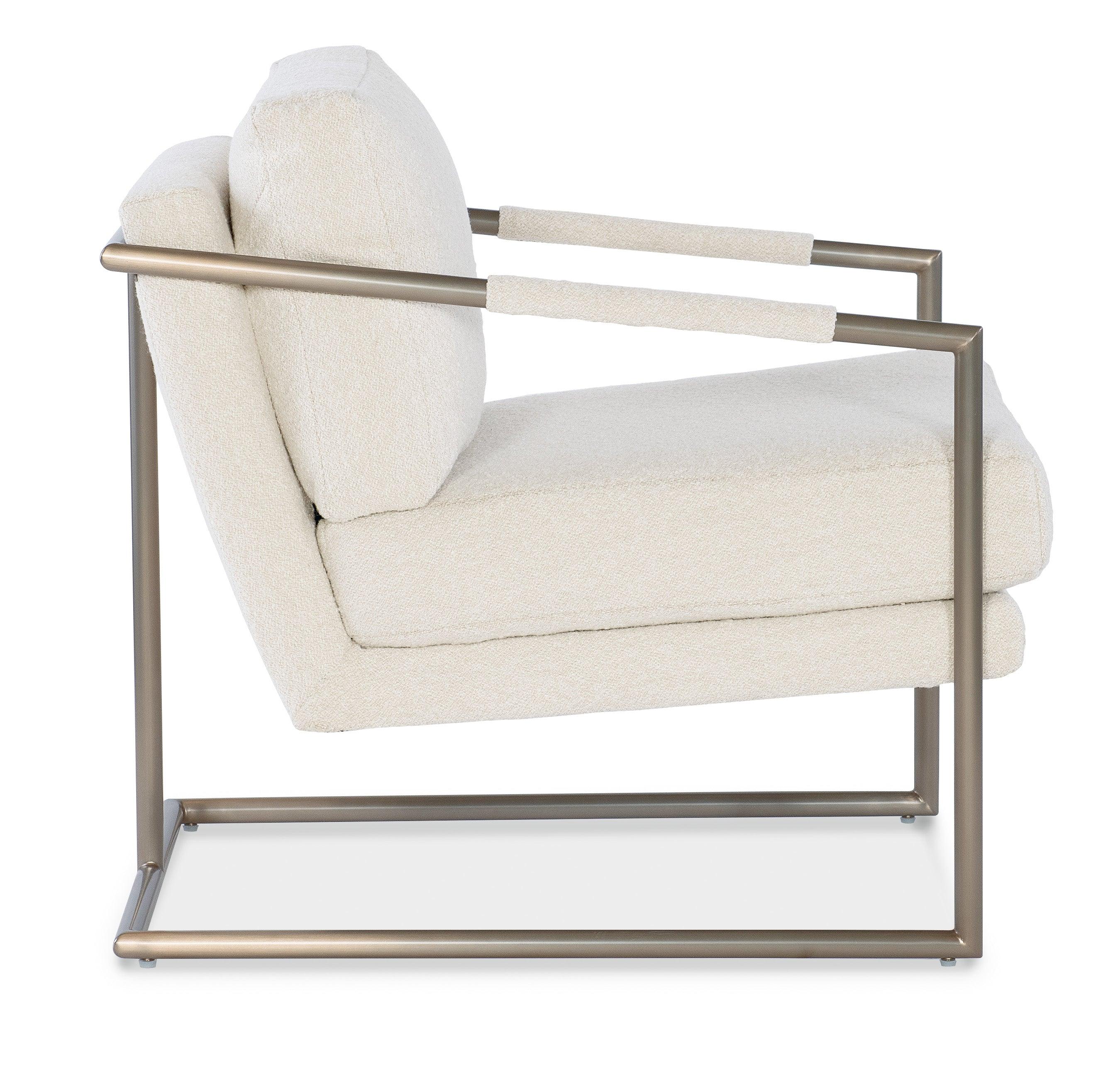 Moody Metal Chair - Beige - Image 3