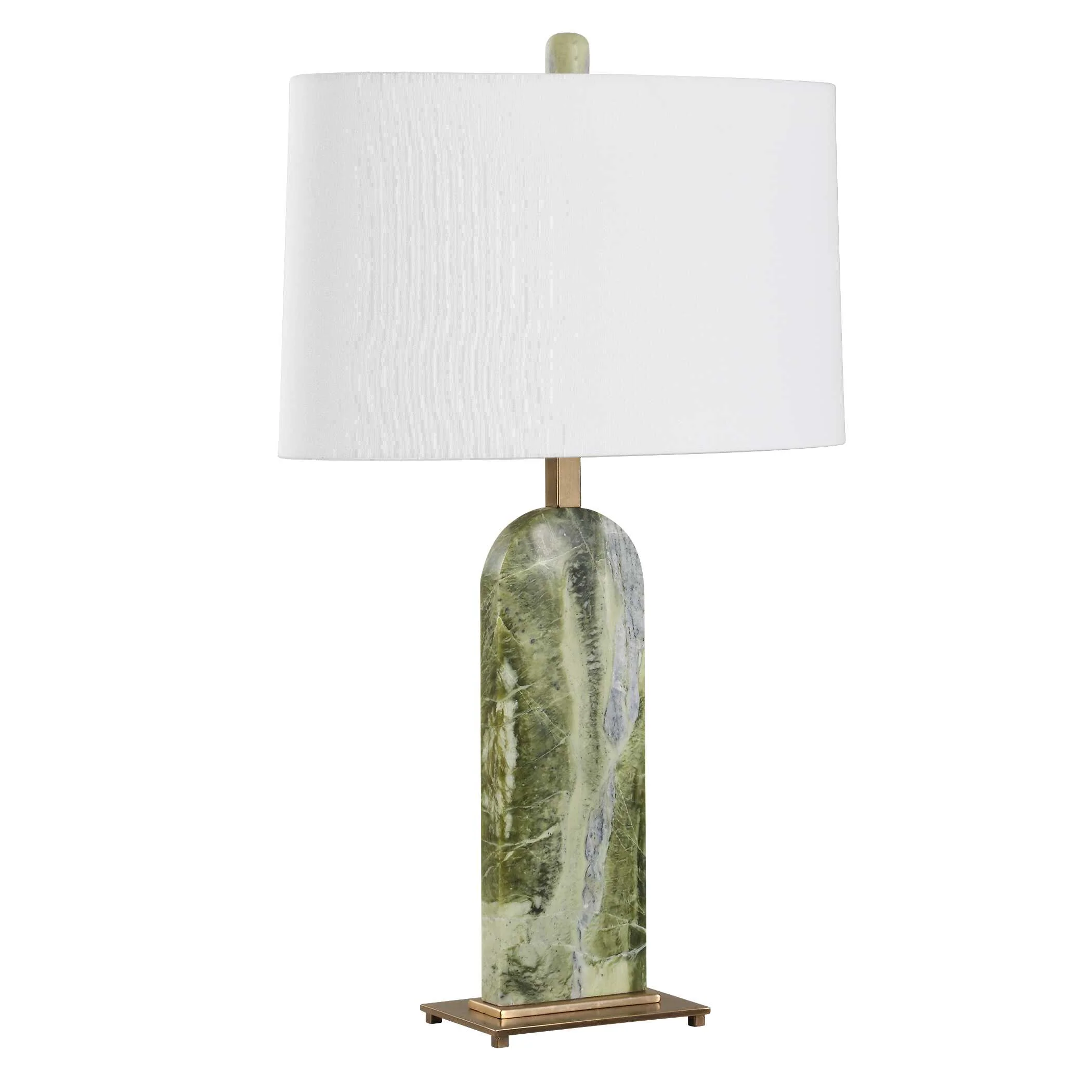 Moorea Green Marble Table Lamp - Image 5