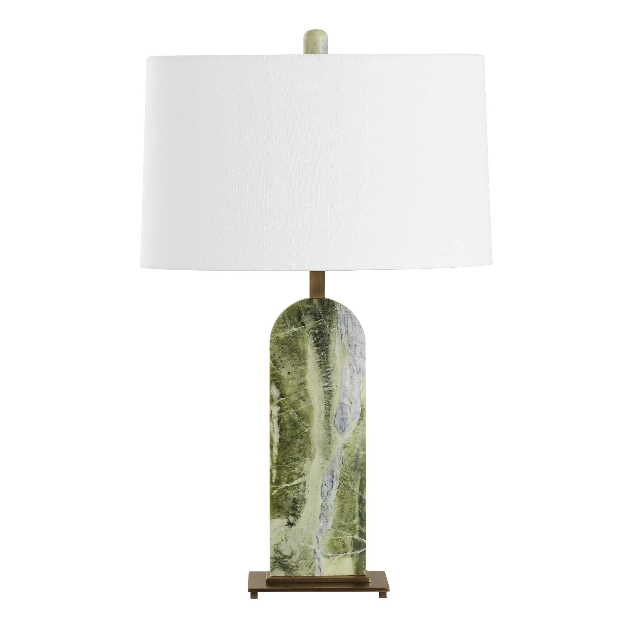 Moorea Green Marble Table Lamp - Image 7