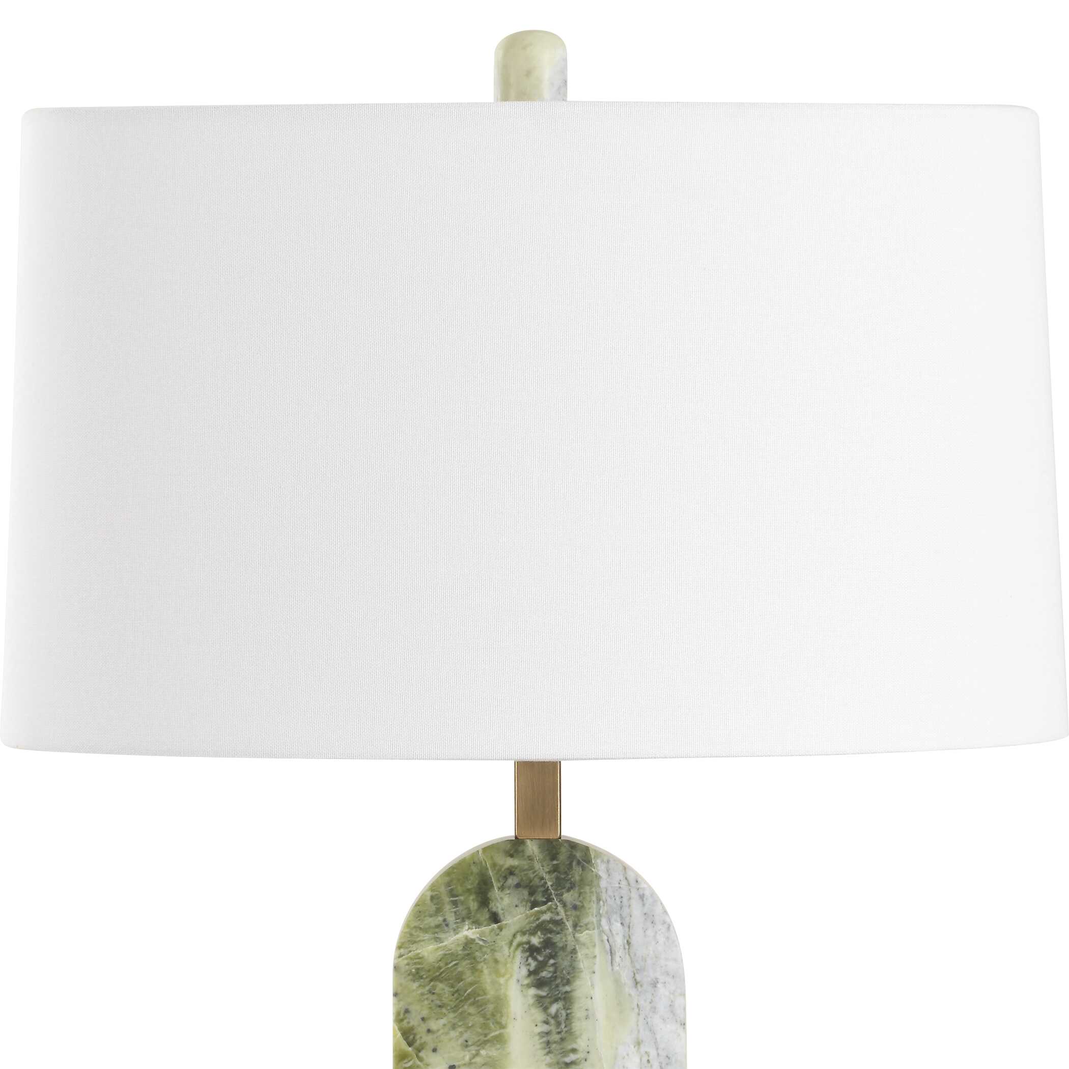 Moorea Green Marble Table Lamp - Image 8