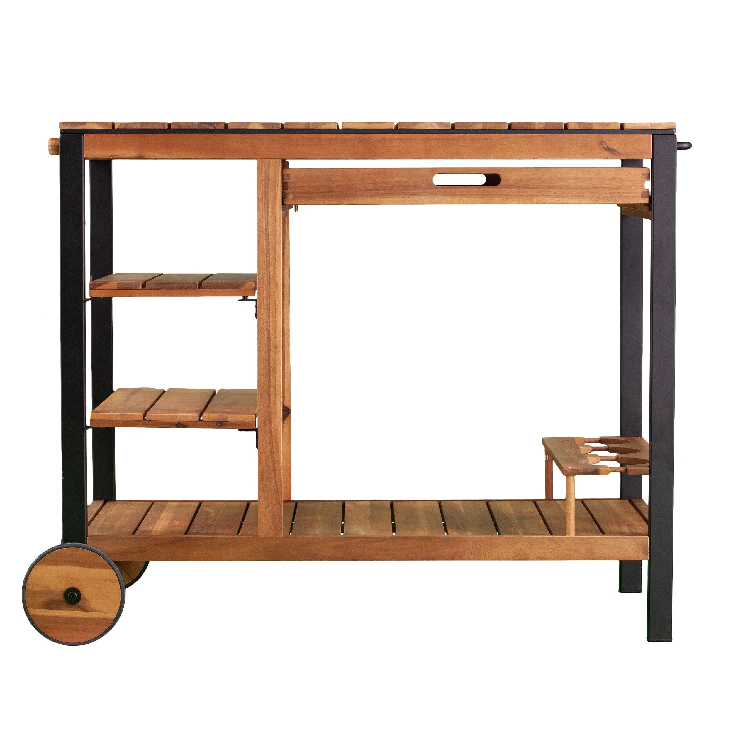 Murcott Outdoor Bar Cart - Image 3