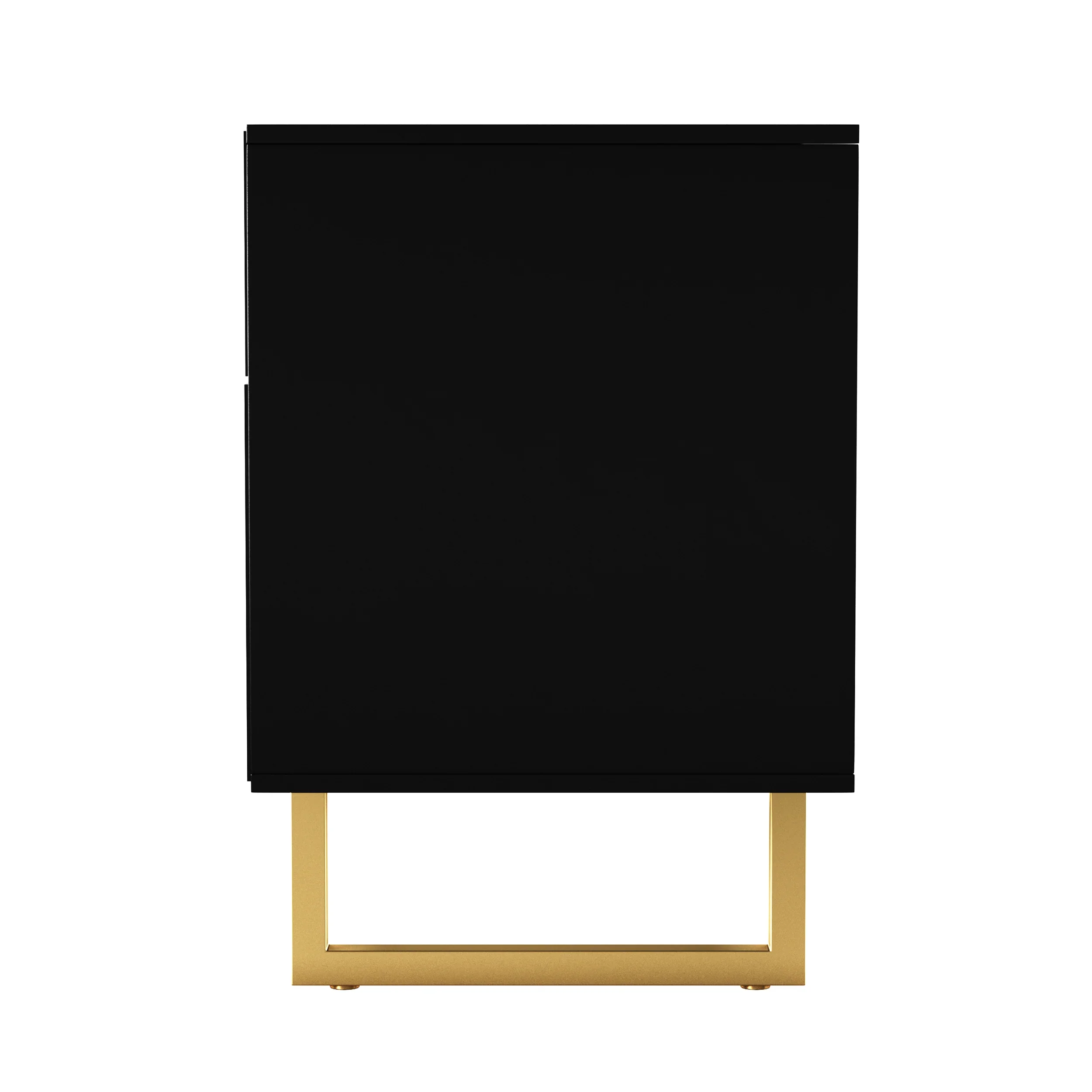 Mursley Media Cabinet w/ Storage - Black - Image 4