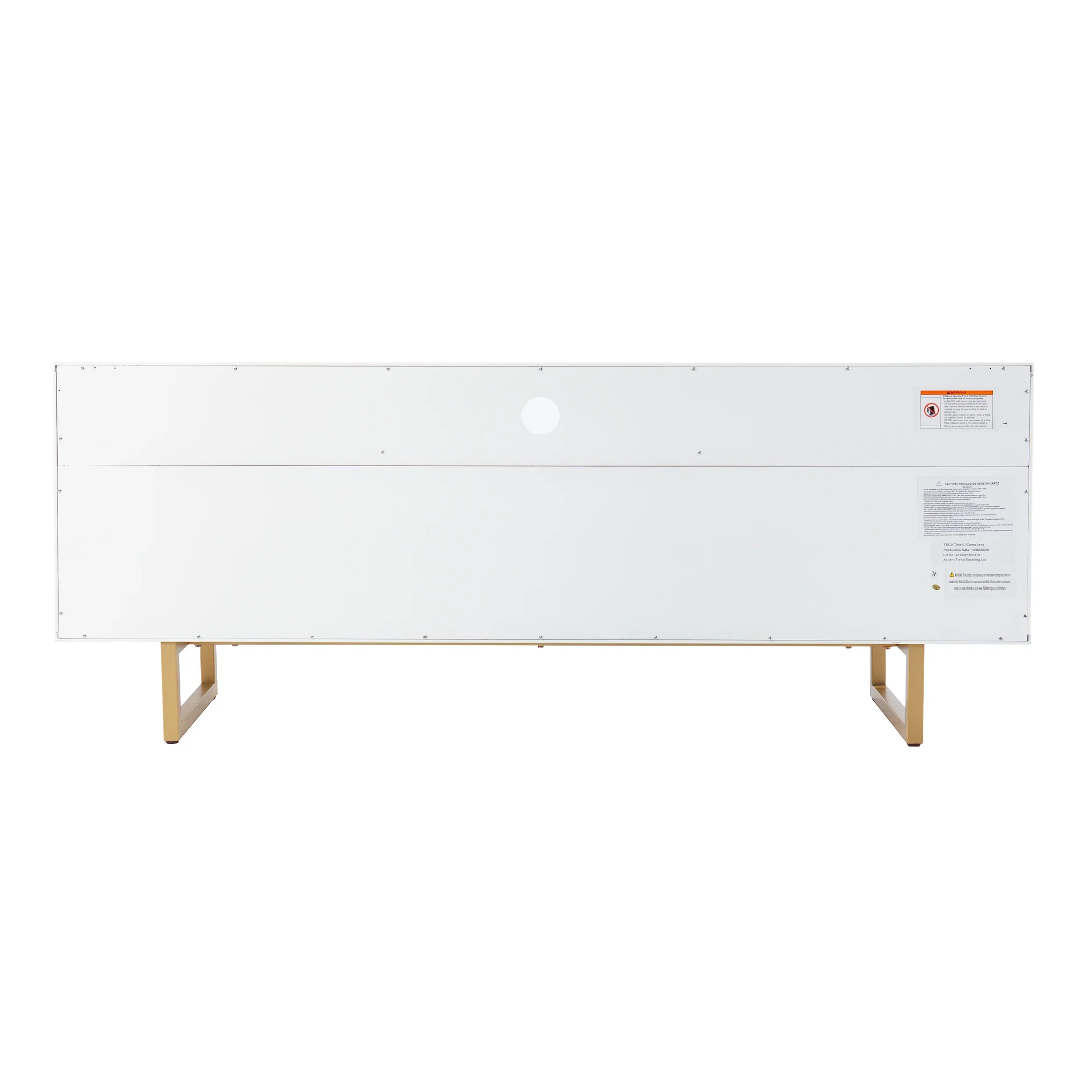 Mursley Media Cabinet w/ Storage - White - Image 5