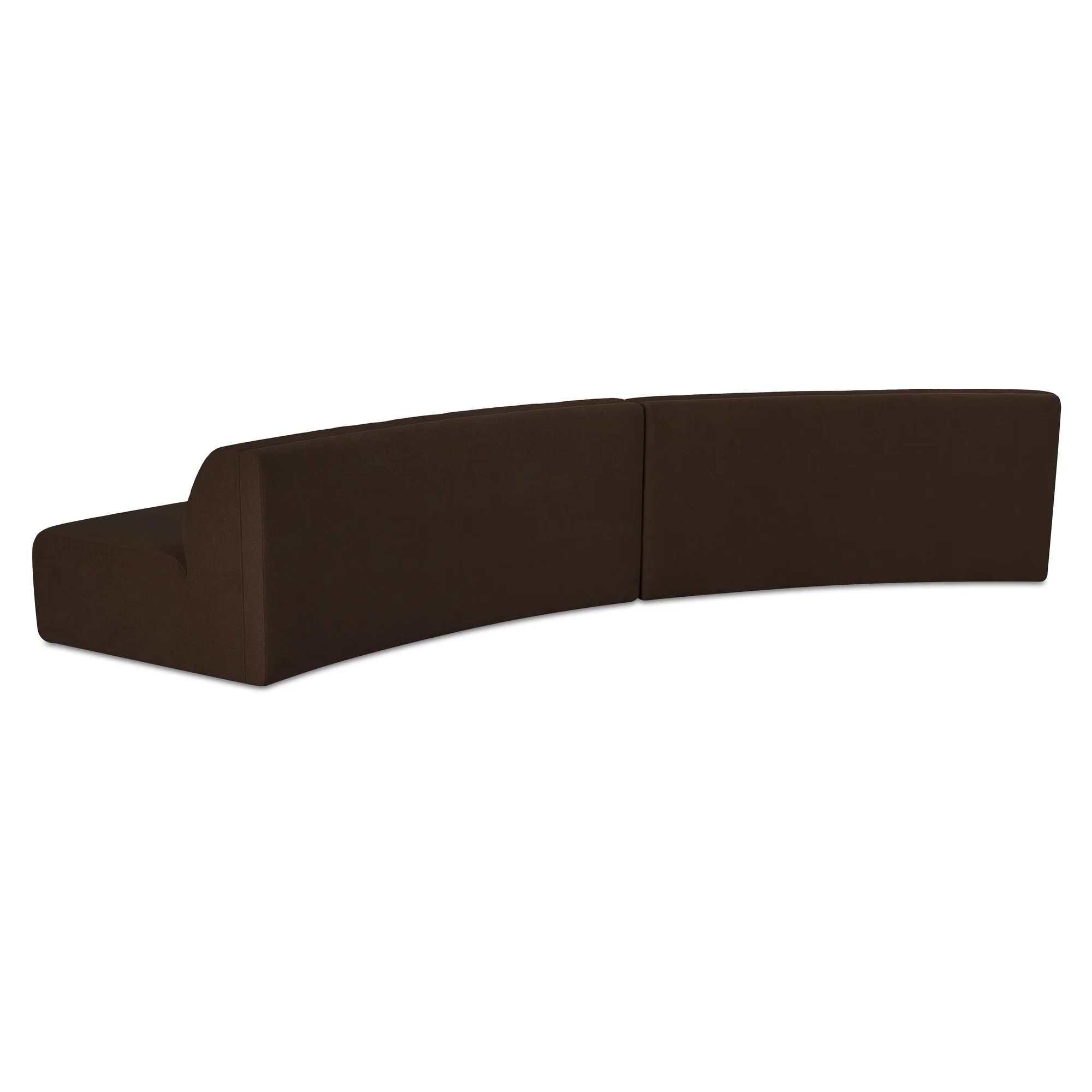 Naomi 2 Piece Convex Modular Sectional - Image 2