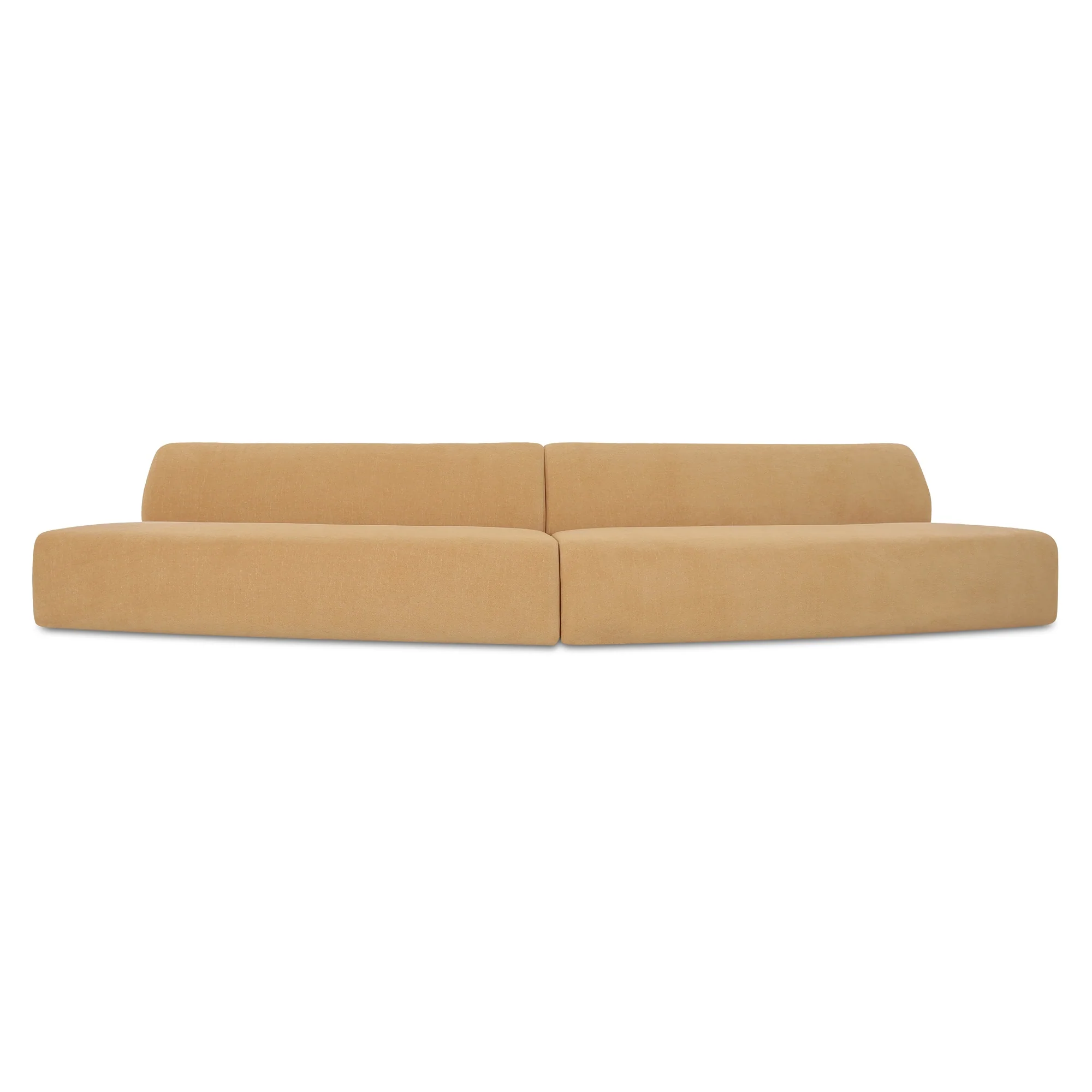Naomi 2 Piece Convex Modular Sectional - Image 6