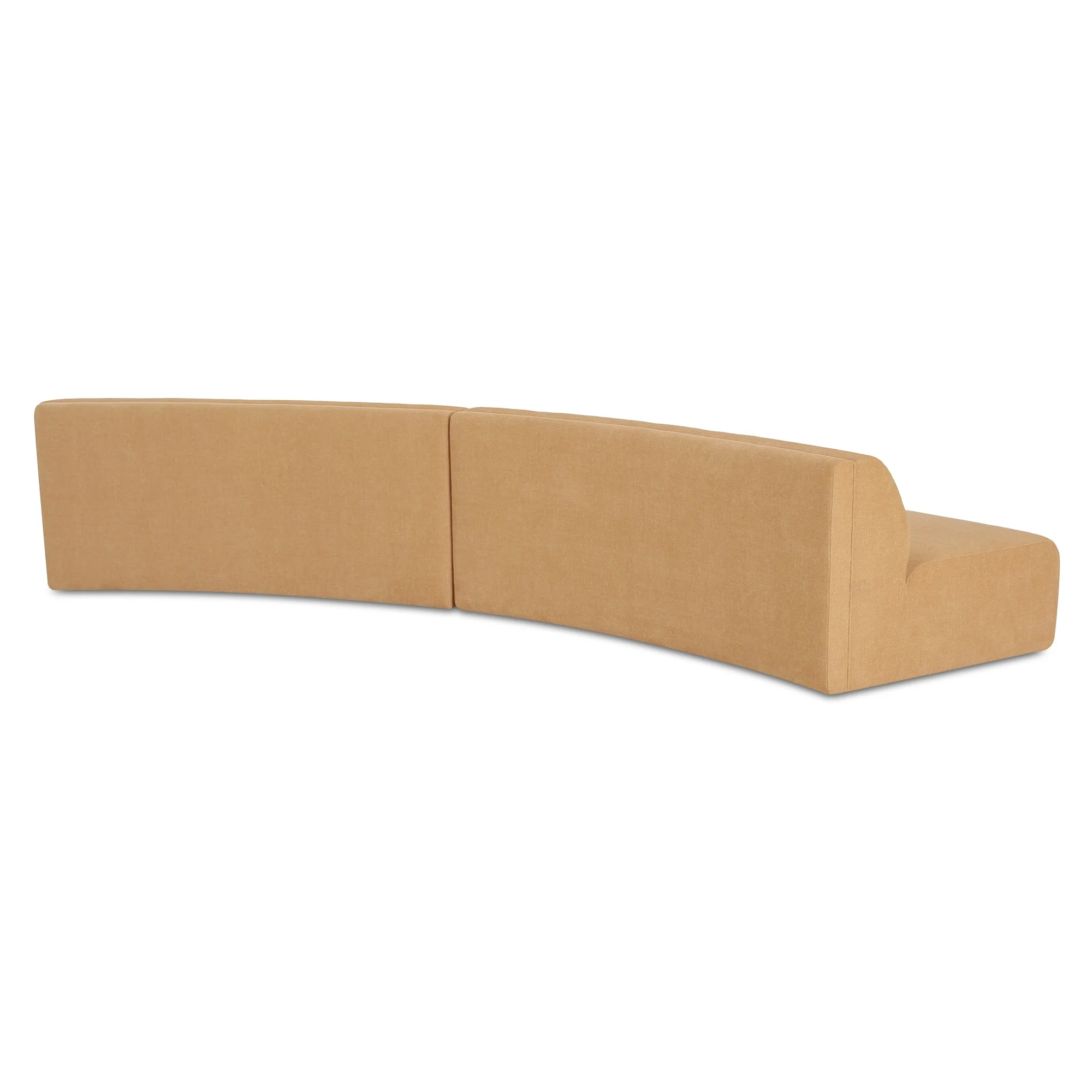 Naomi 2 Piece Convex Modular Sectional - Image 9