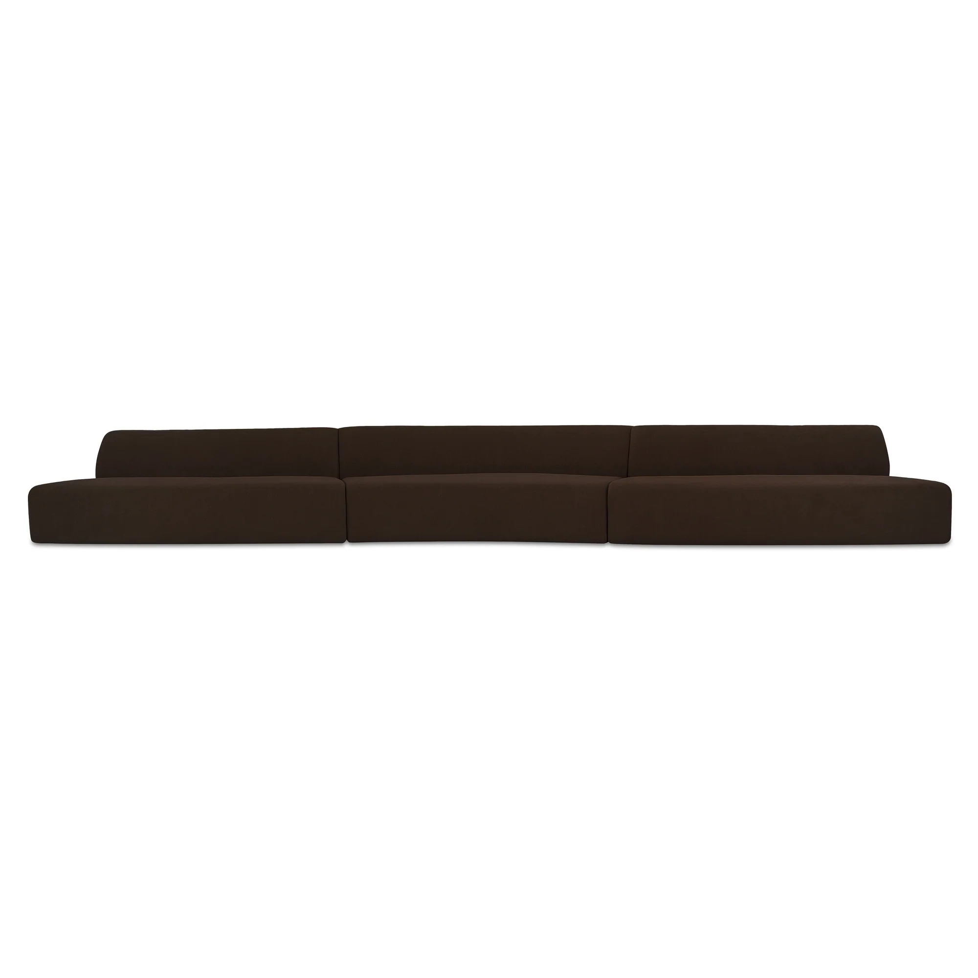 Naomi 3 Piece Wave Modular Sectional