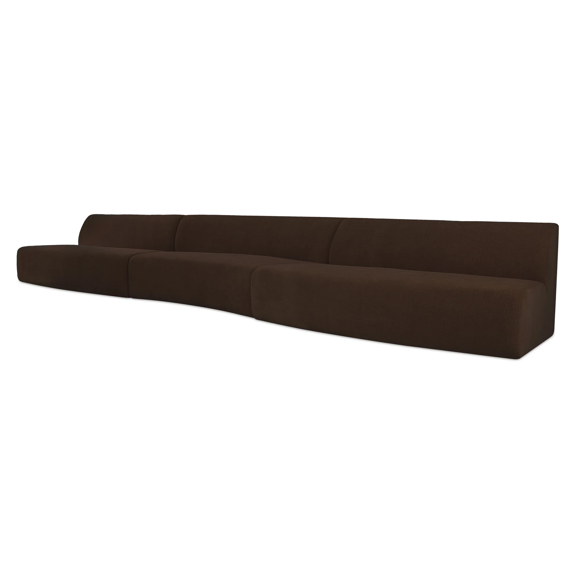 Naomi 3 Piece Wave Modular Sectional - Image 3