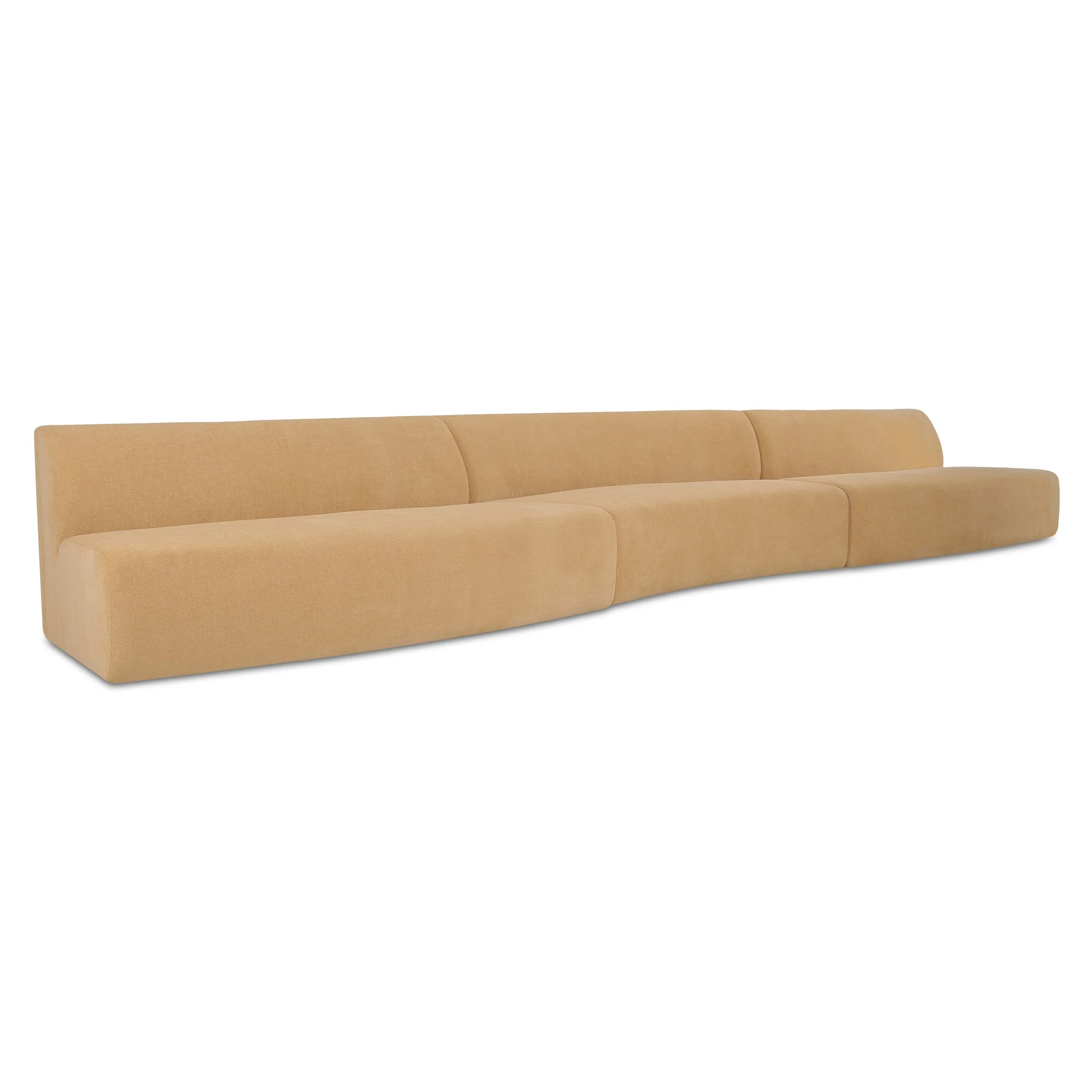 Naomi 3 Piece Wave Modular Sectional - Image 7