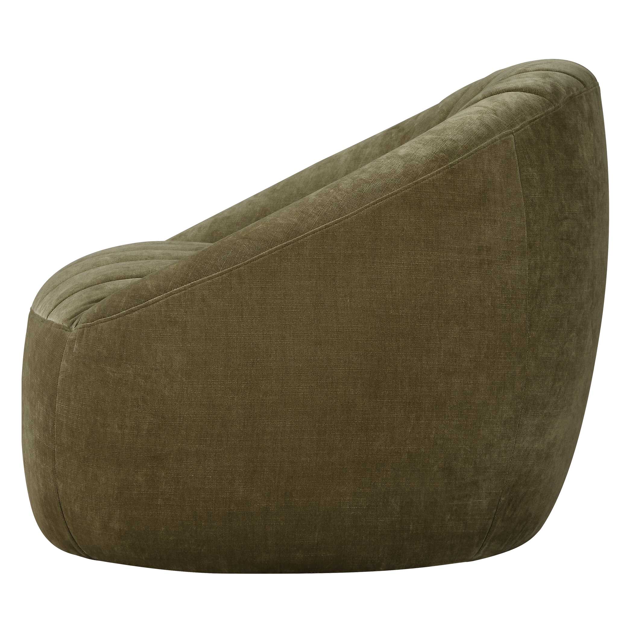 Narrows Moss Green Swivel Chair - Image 5