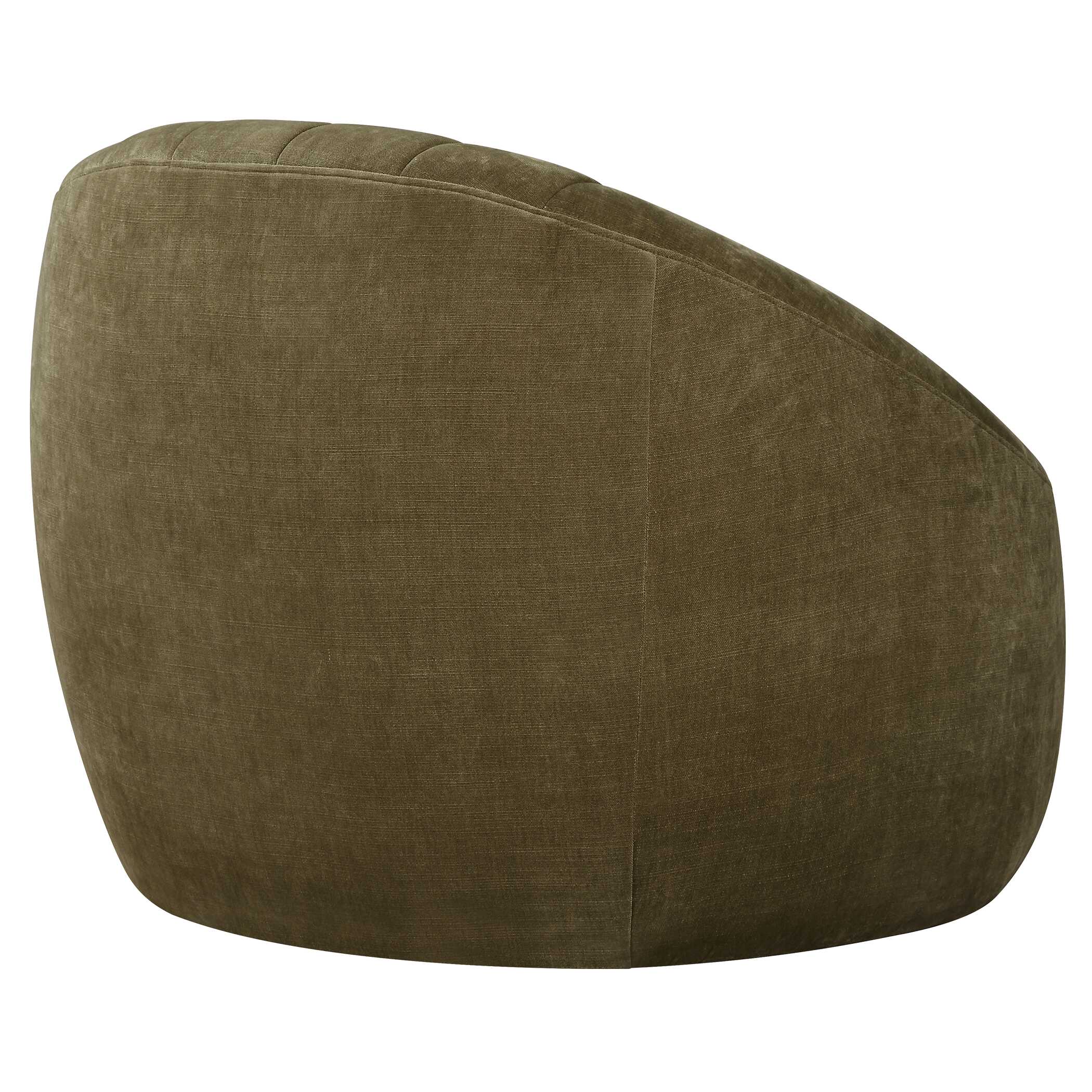 Narrows Moss Green Swivel Chair - Image 6