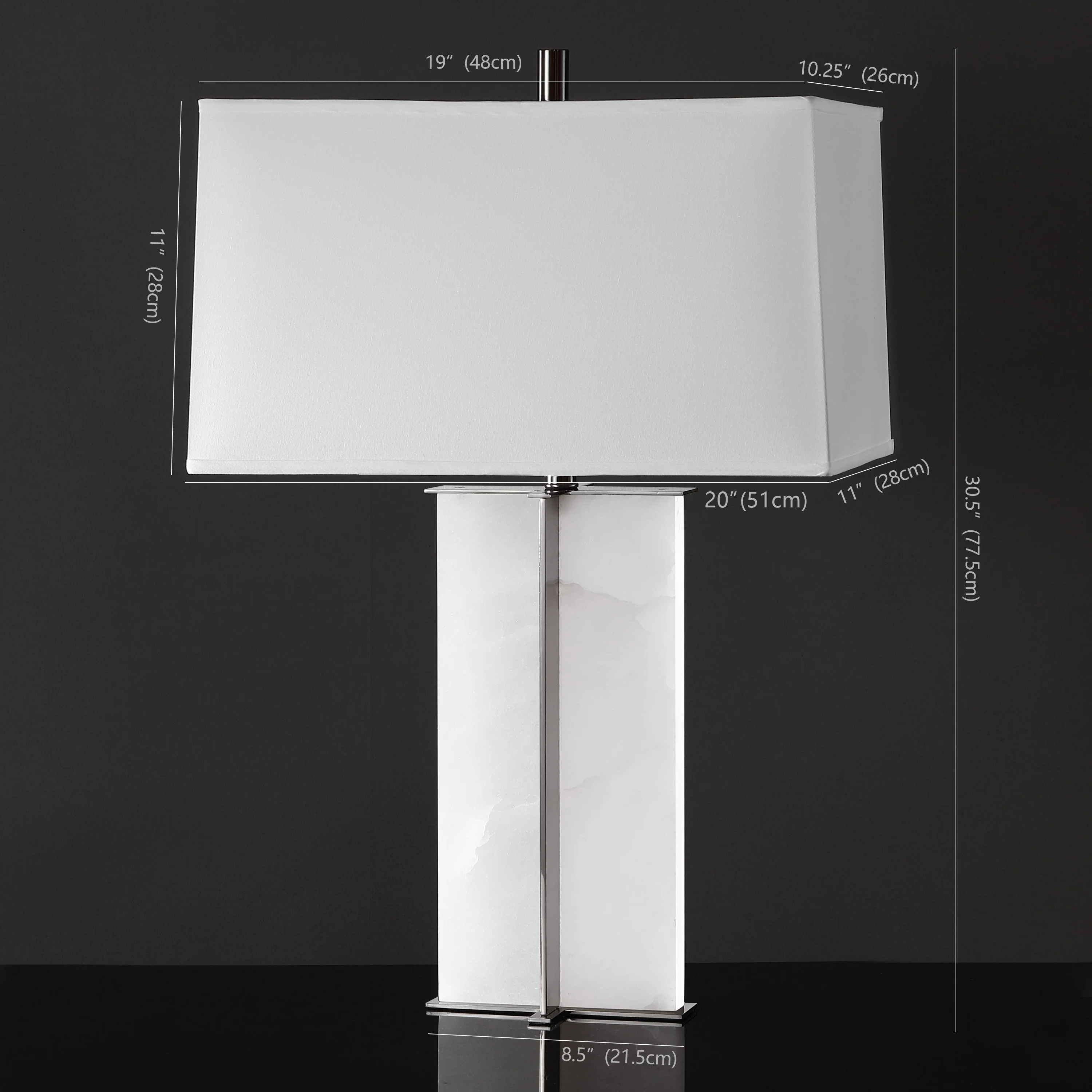 Natalee Marble Table Lamp - Image 10