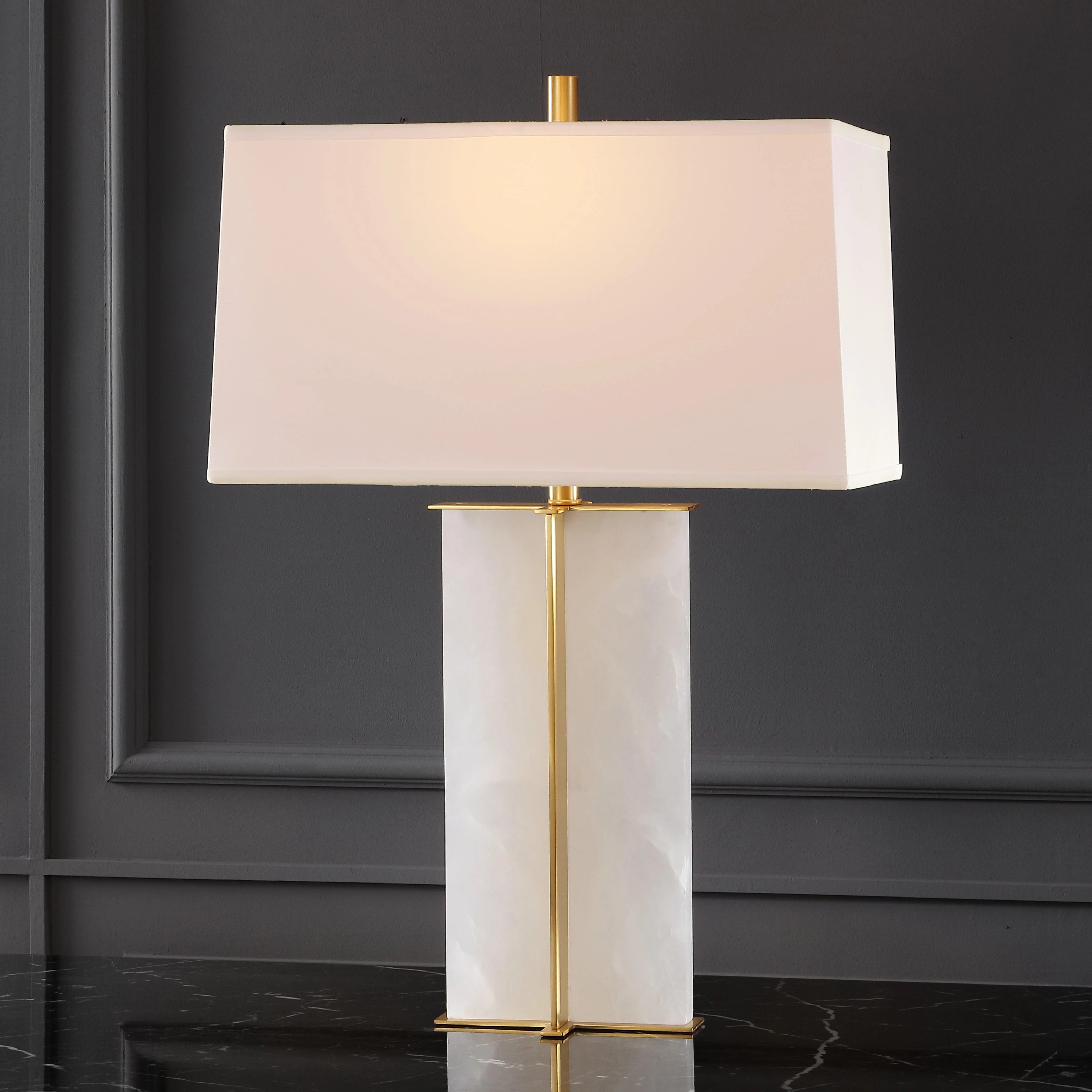 Natalee Marble Table Lamp - Image 2