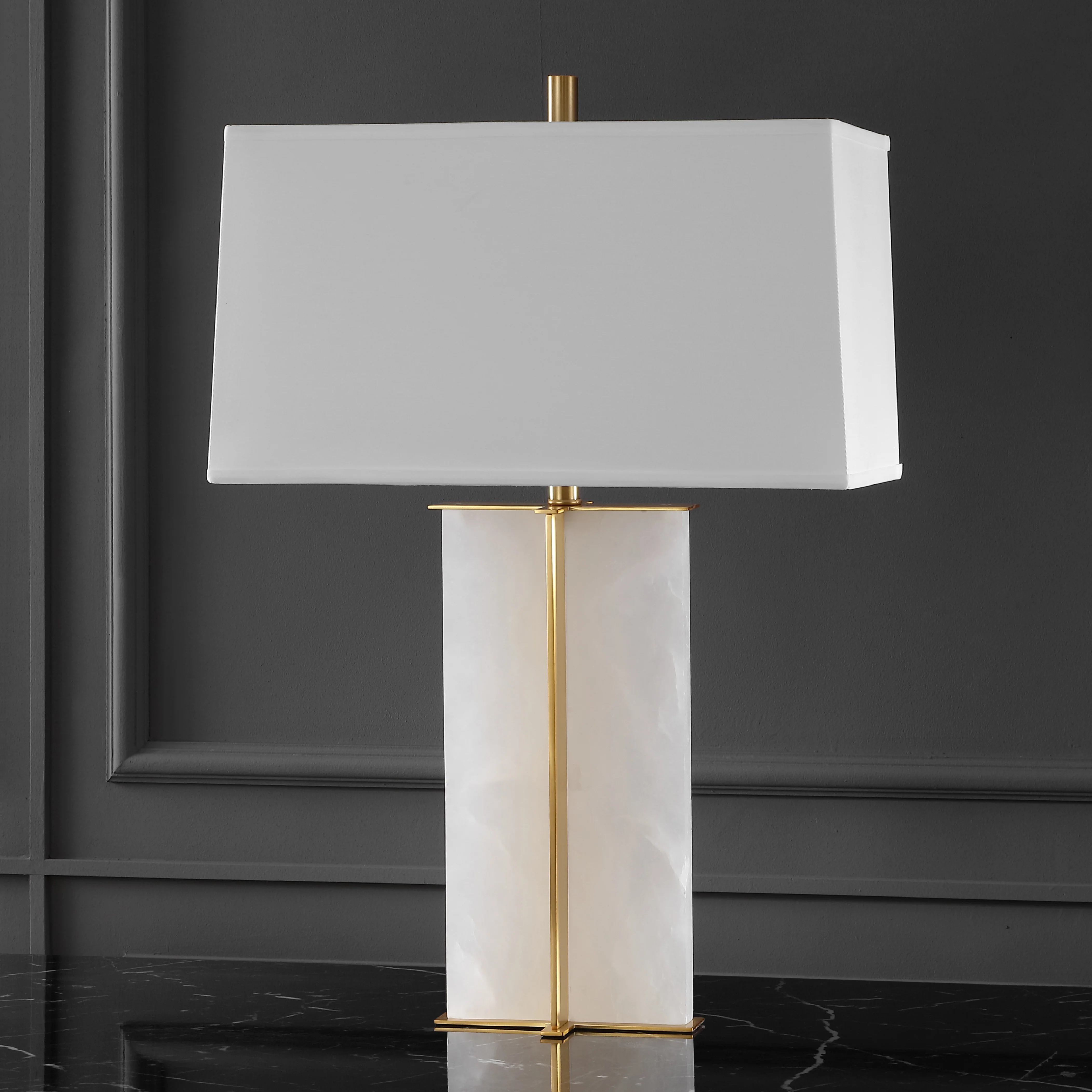 Natalee Marble Table Lamp - Image 5