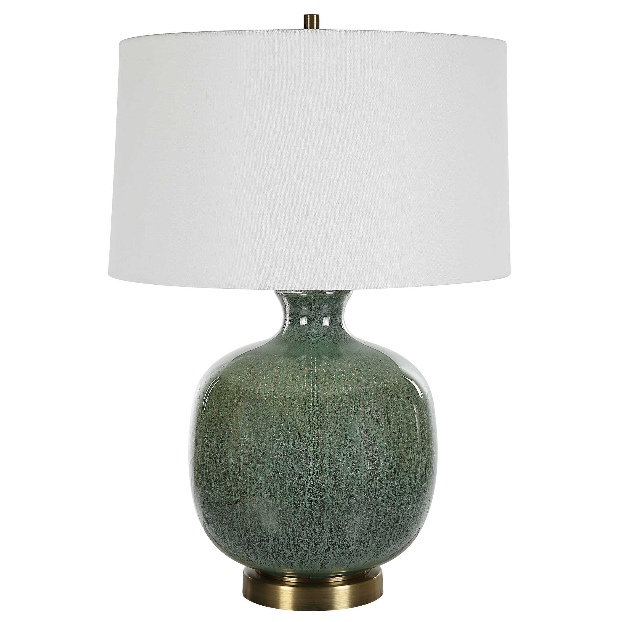 Nataly Aged Green Table Lamp - Image 4