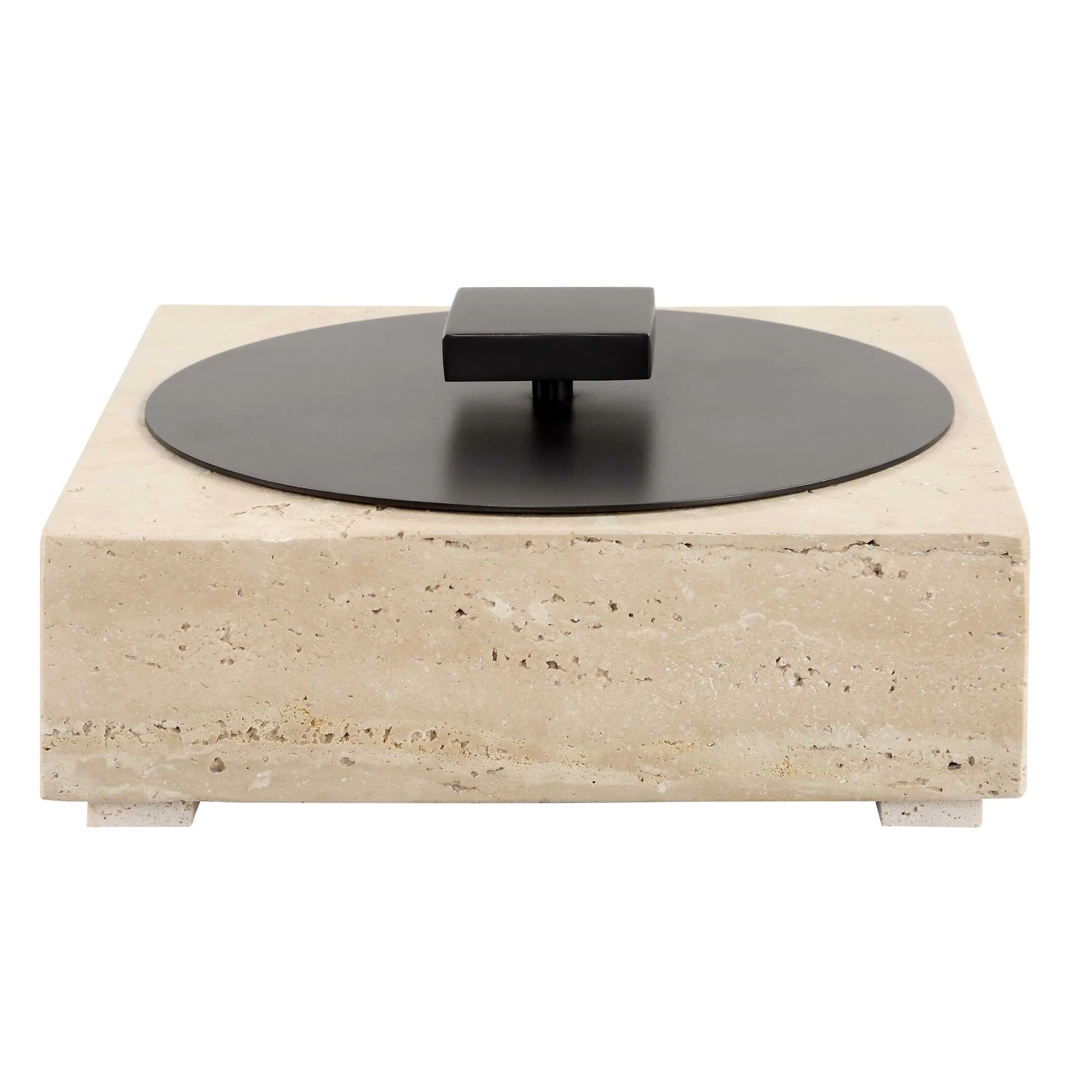 Natural Luxe Travertine Box - Image 4