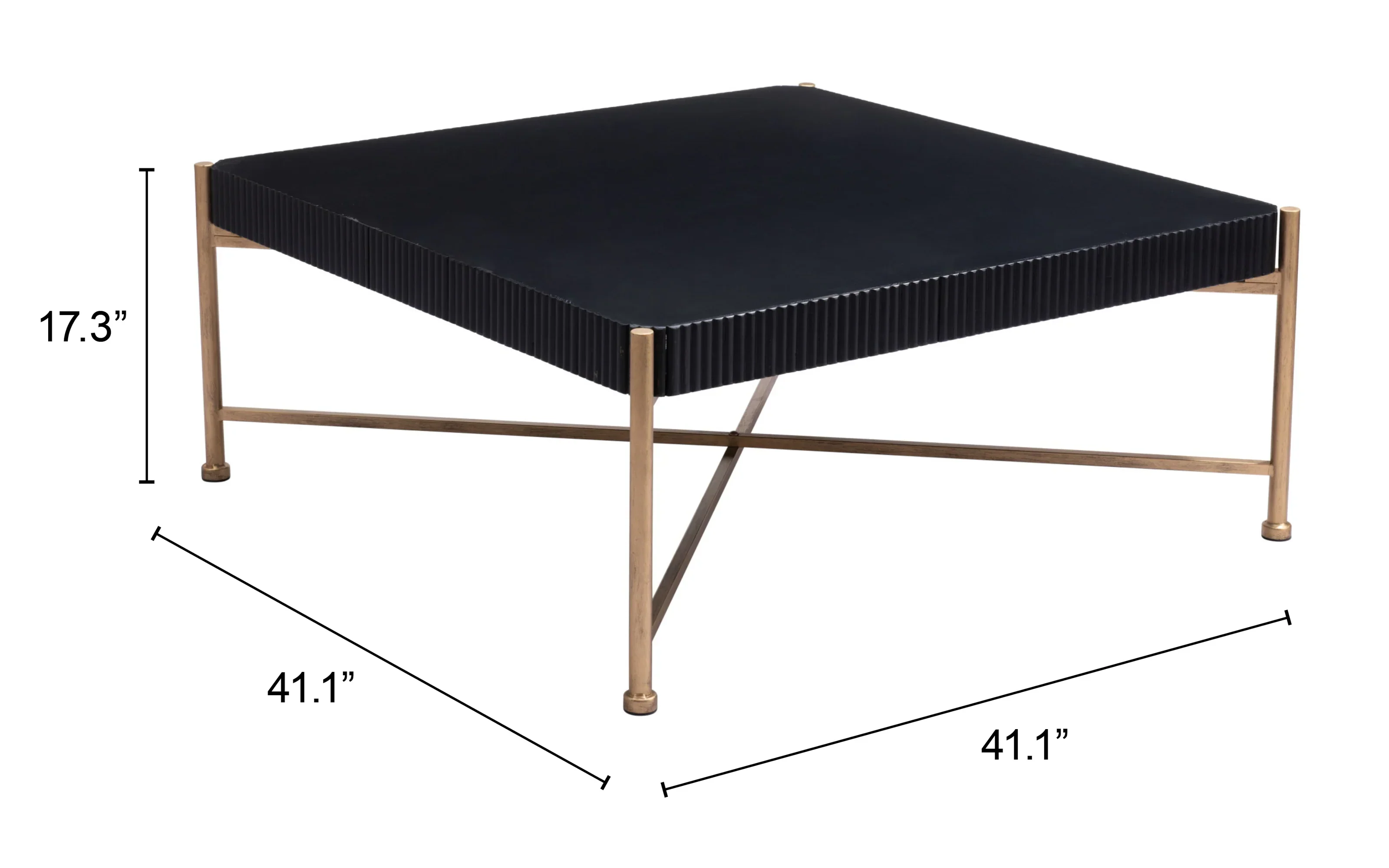 Nazaire Coffee Table Black - Image 5