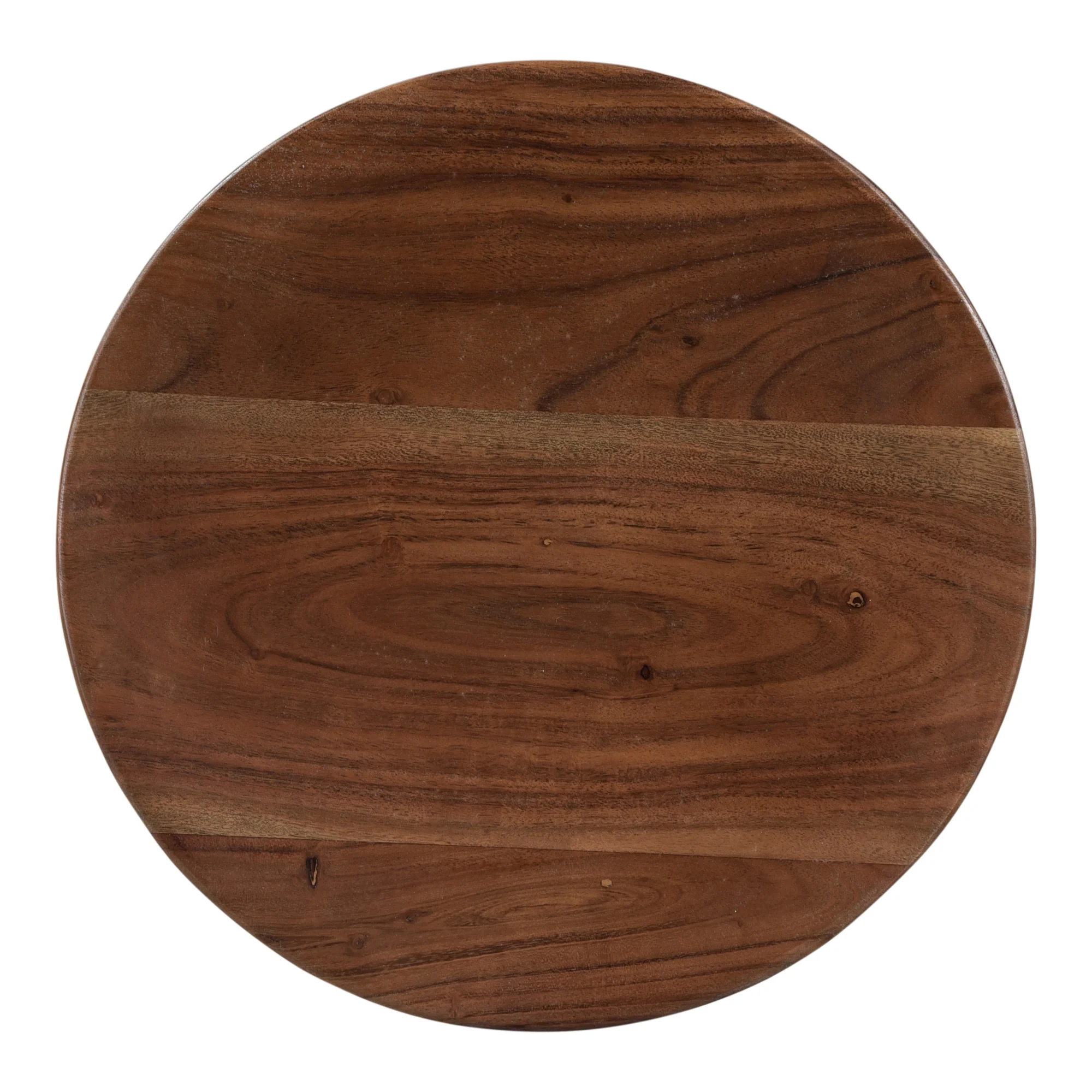 Nels End Table Dark Brown - Image 4