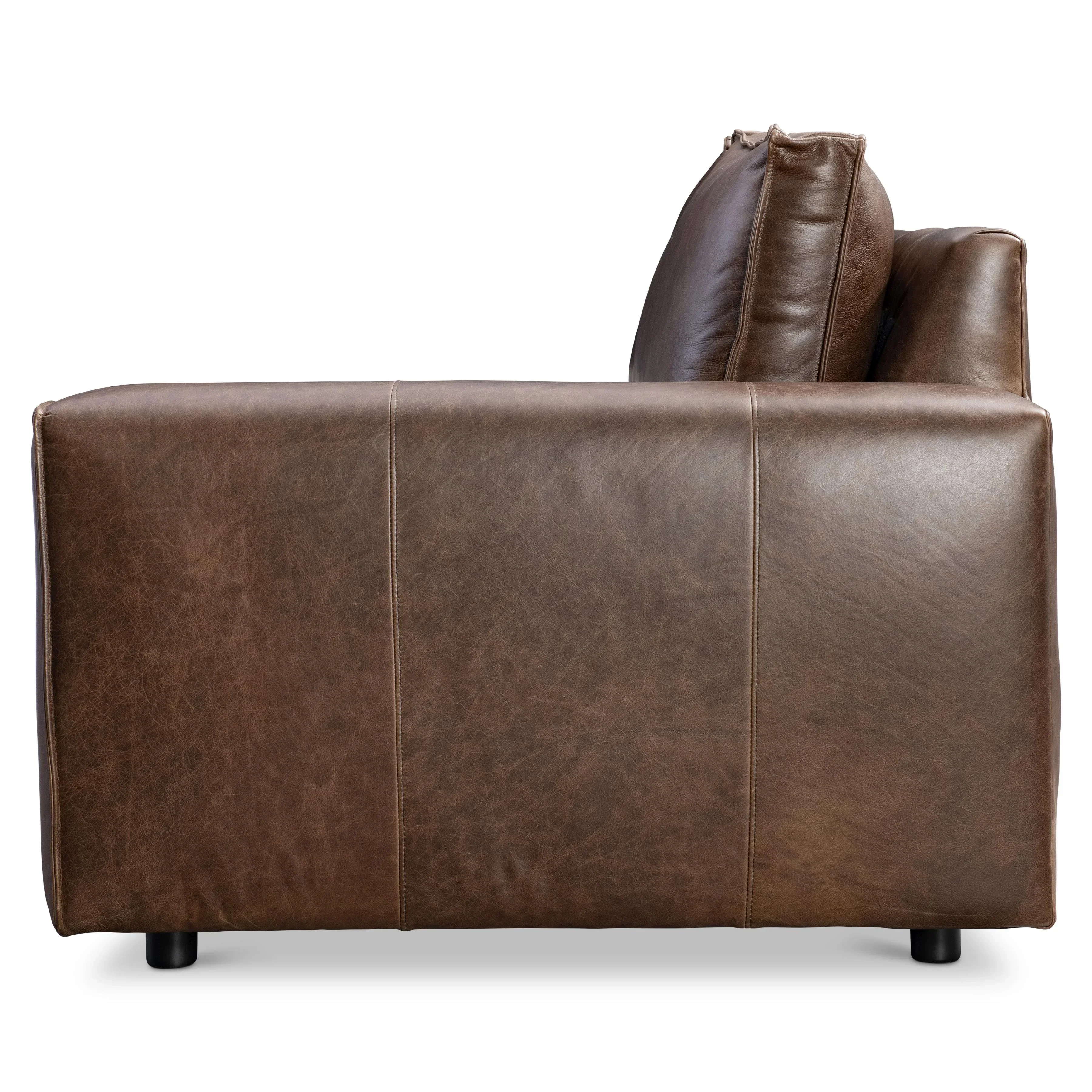 Nest Leather Right Arm Loveseat - Image 6