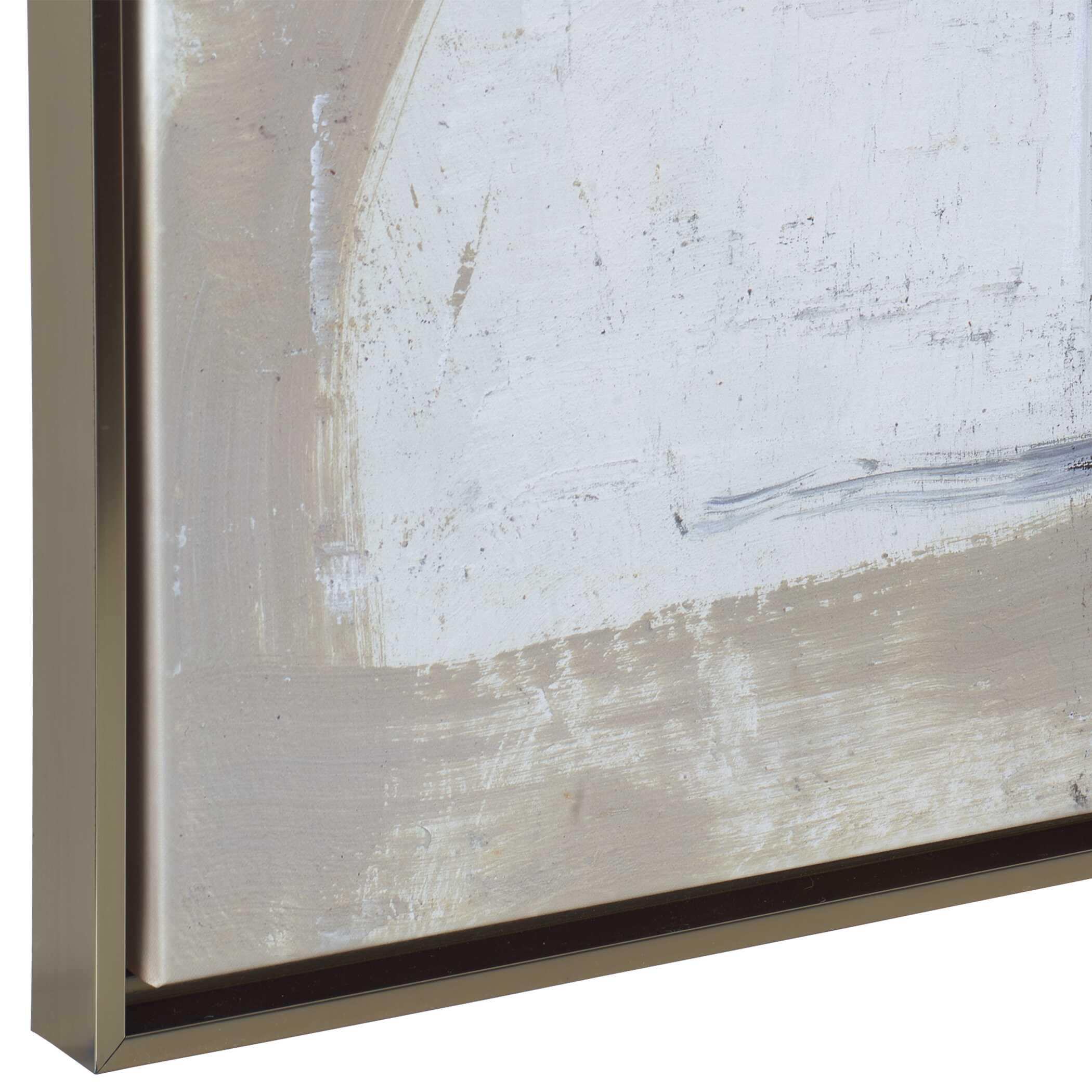 Neutral Nirvana Abstract Canvas Art - Image 5