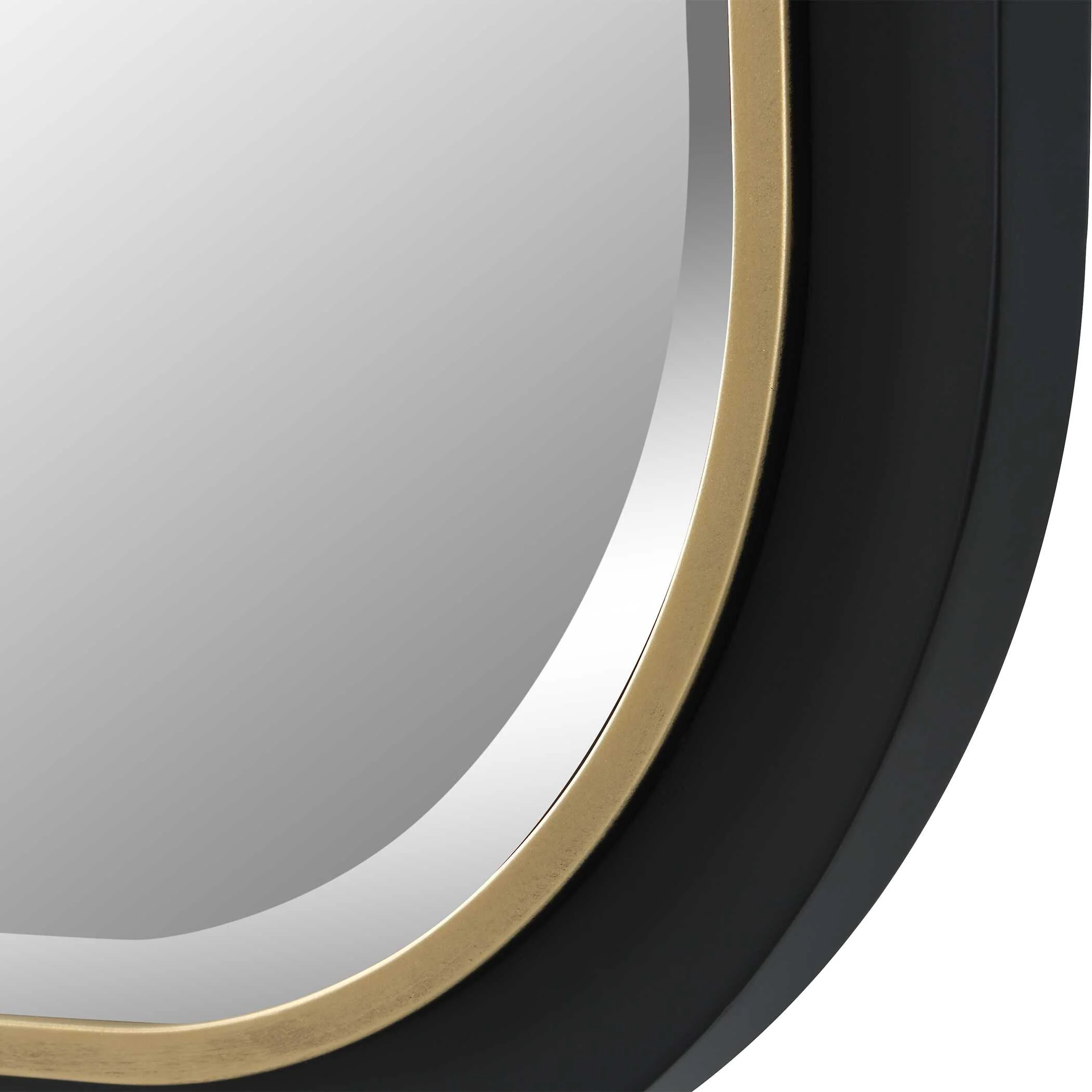 Nevaeh Curved Rectangle Mirror - Image 6
