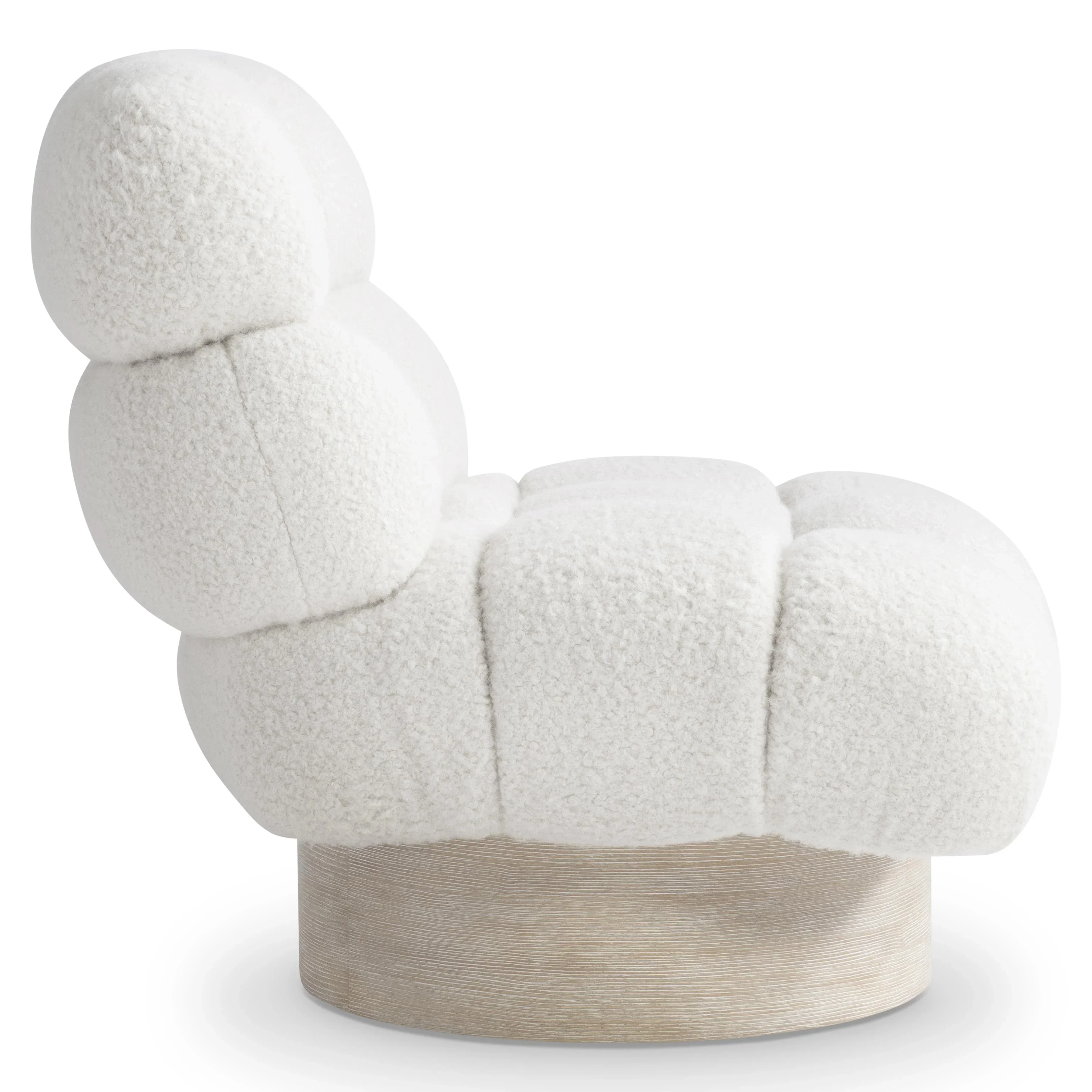 Nico Fabric Swivel Chair - Image 3