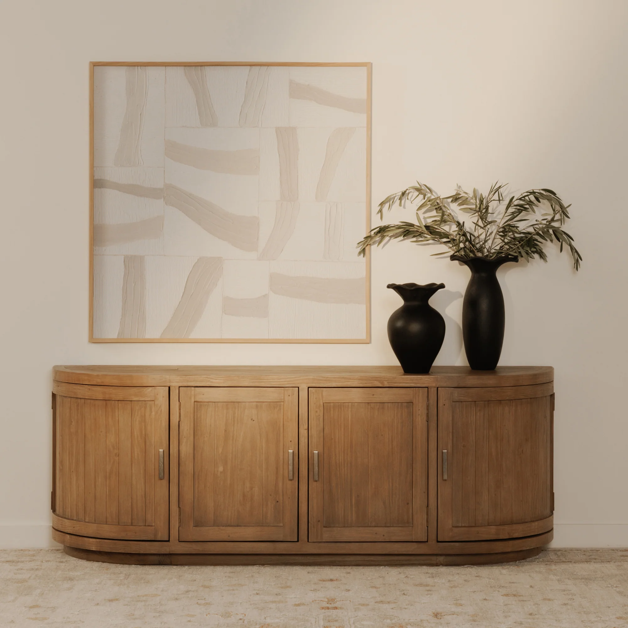Nicola Media Cabinet Natural - Image 2