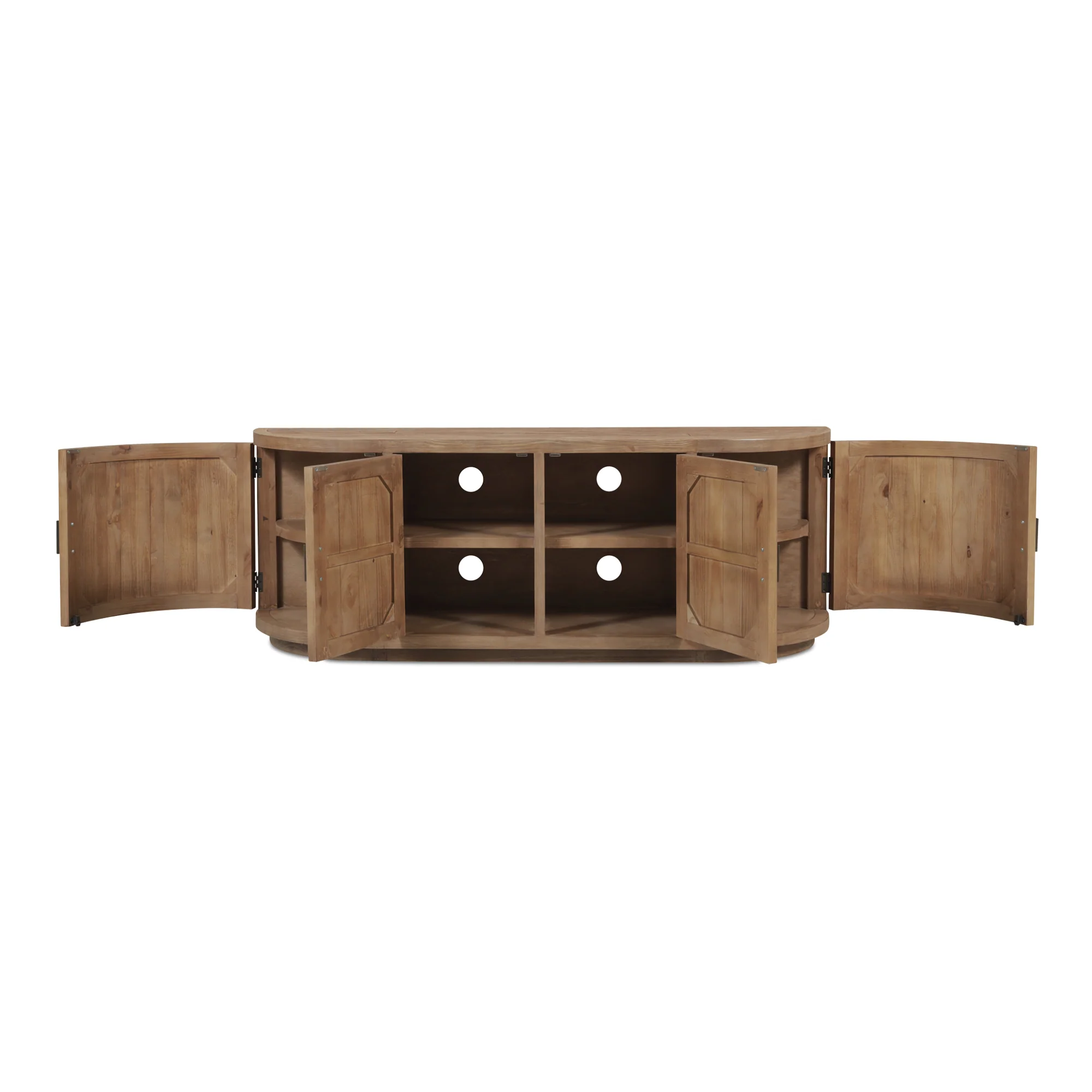 Nicola Media Cabinet Natural - Image 5