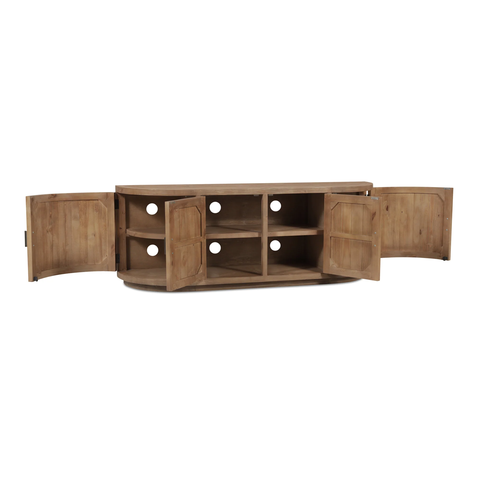 Nicola Media Cabinet Natural - Image 6