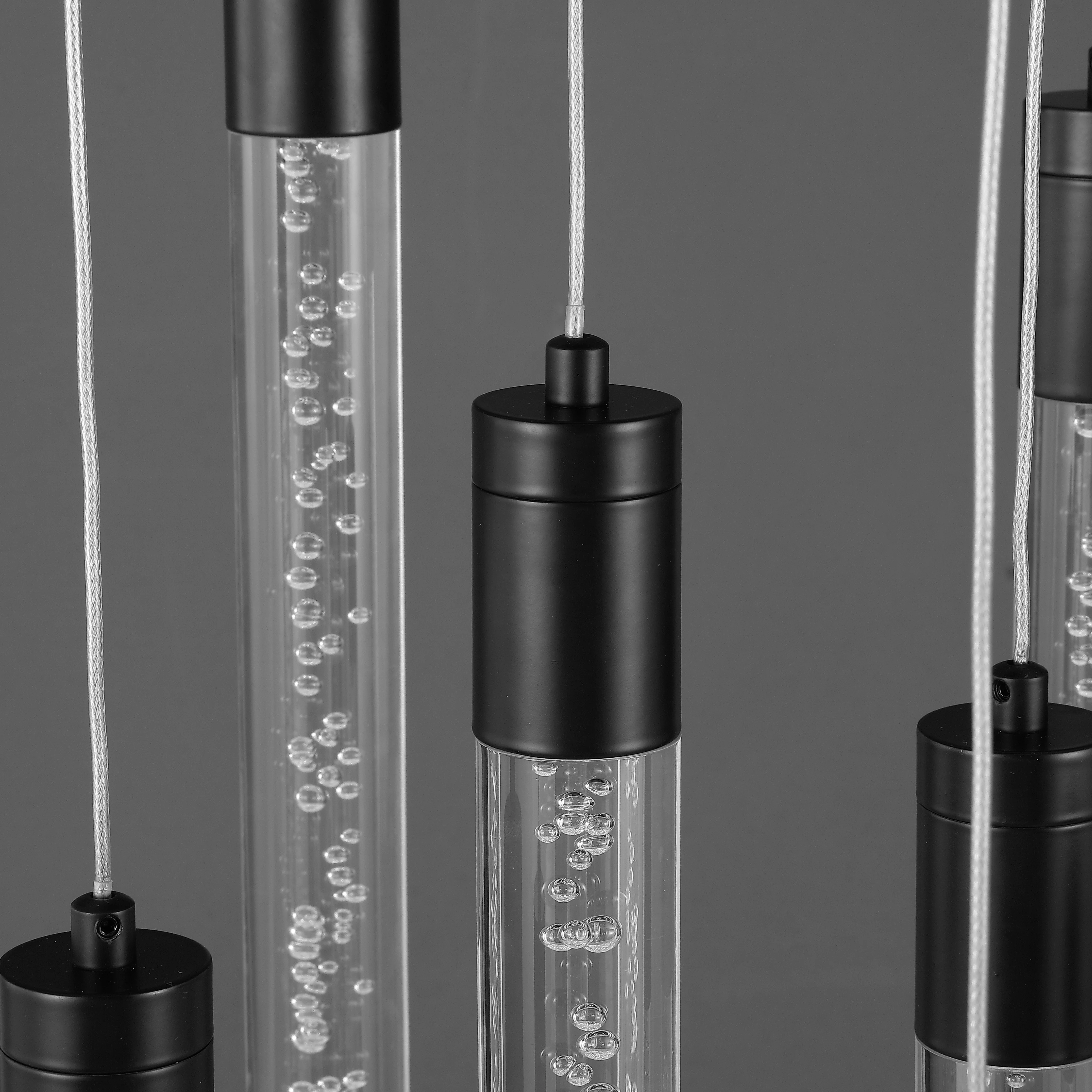 Nicolle Acrylic 9 Light Chandelier - Image 2