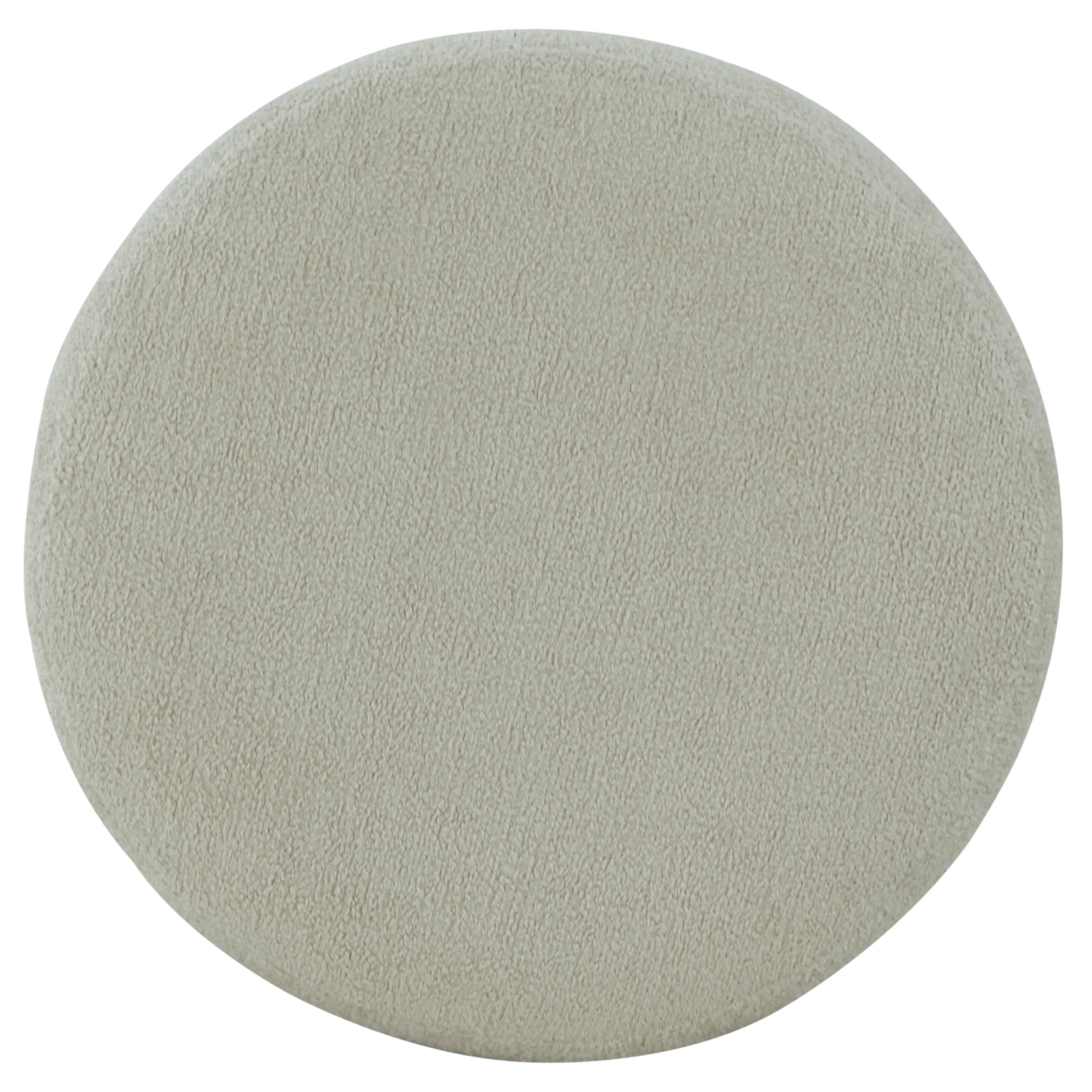 Nikolas Round Boucle Ottoman - Image 11