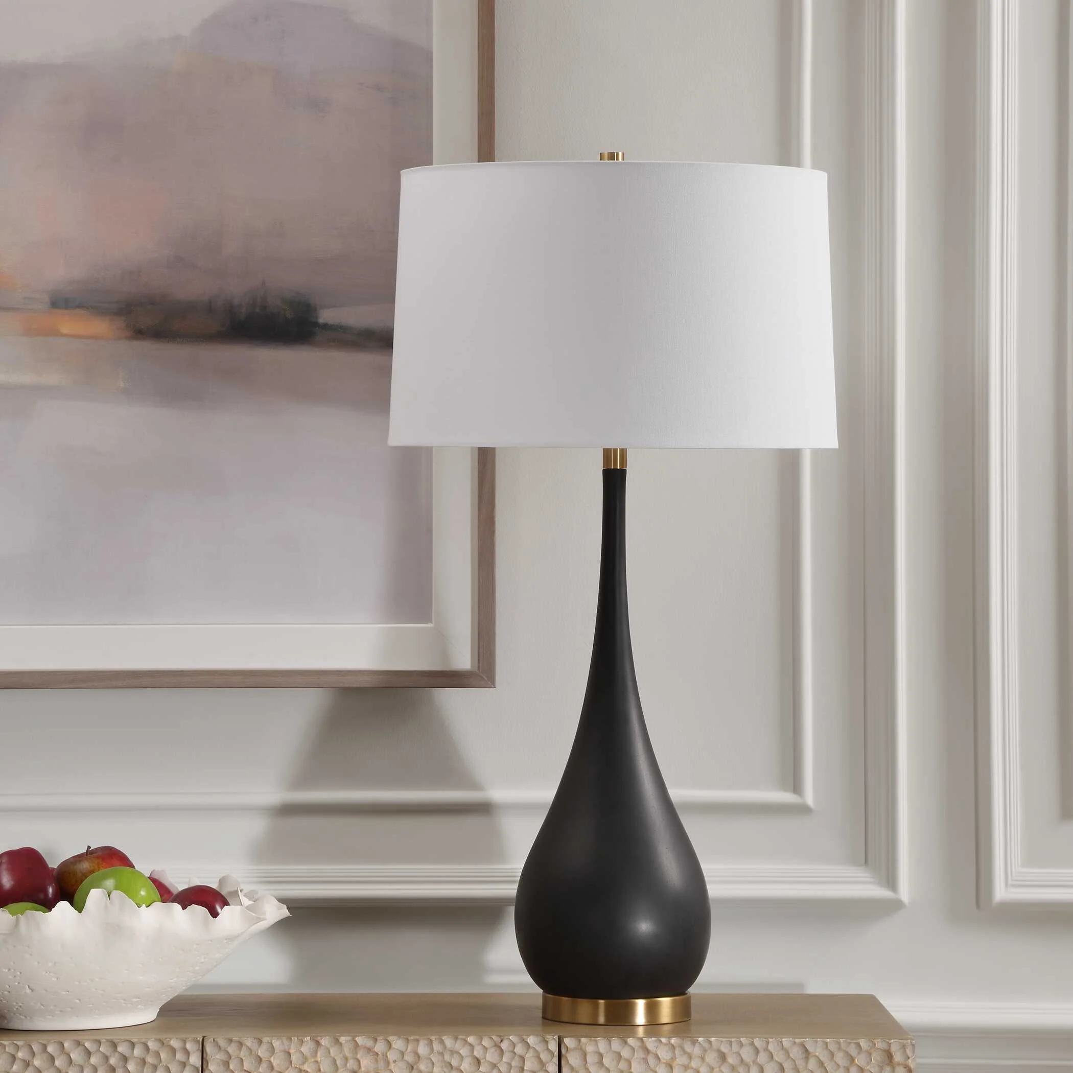 Nocturnal Black Table Lamp - Image 3