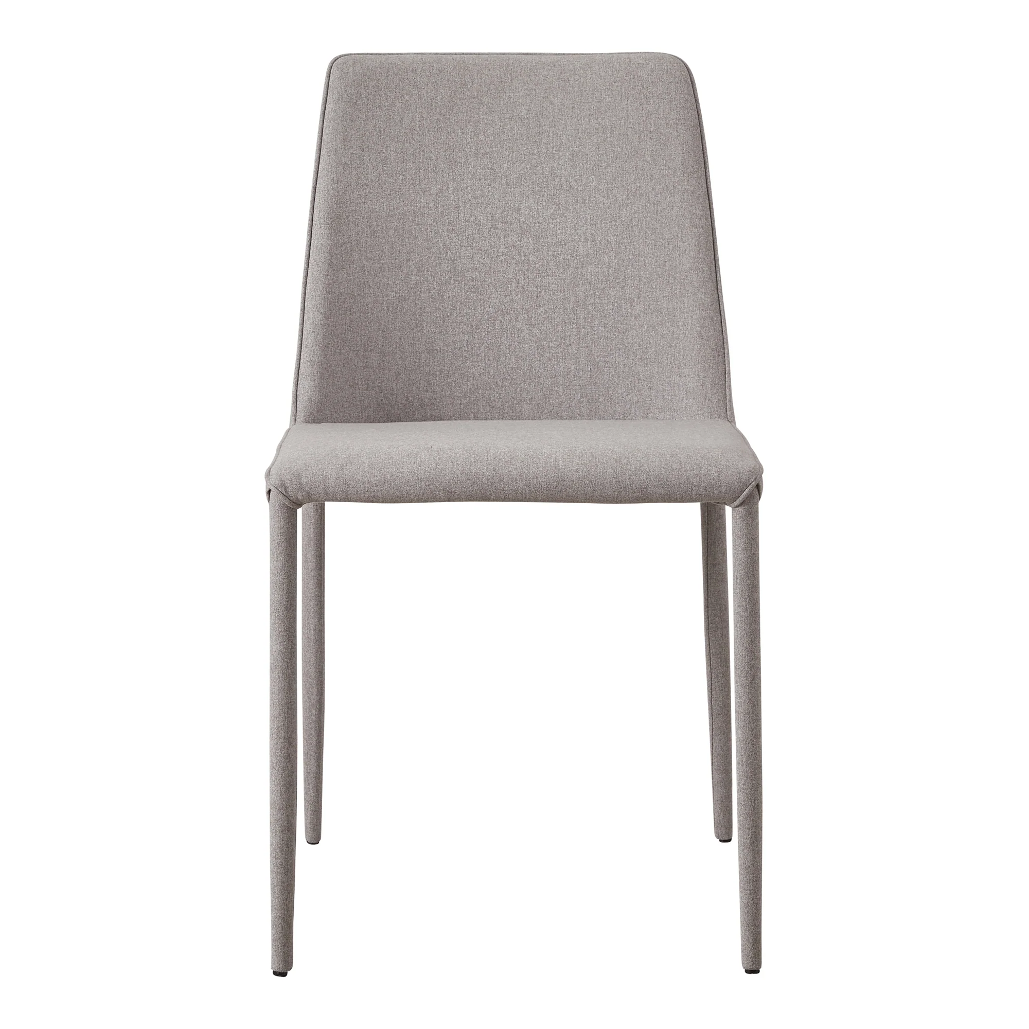 Nora Fabric Dining Chair Light Grey - Set of 2 - Image 5