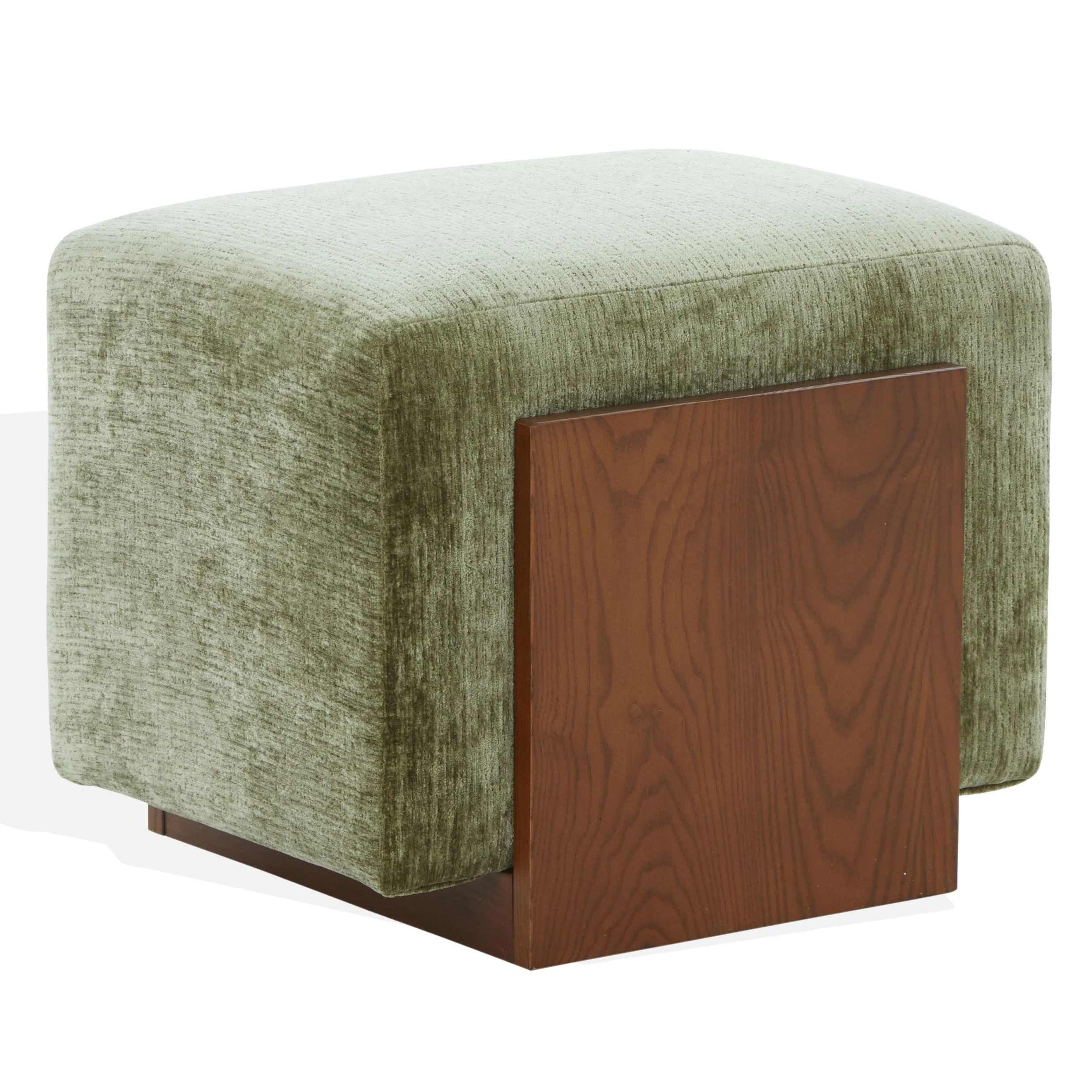 Norabeth Chenille Ottoman - Image 14
