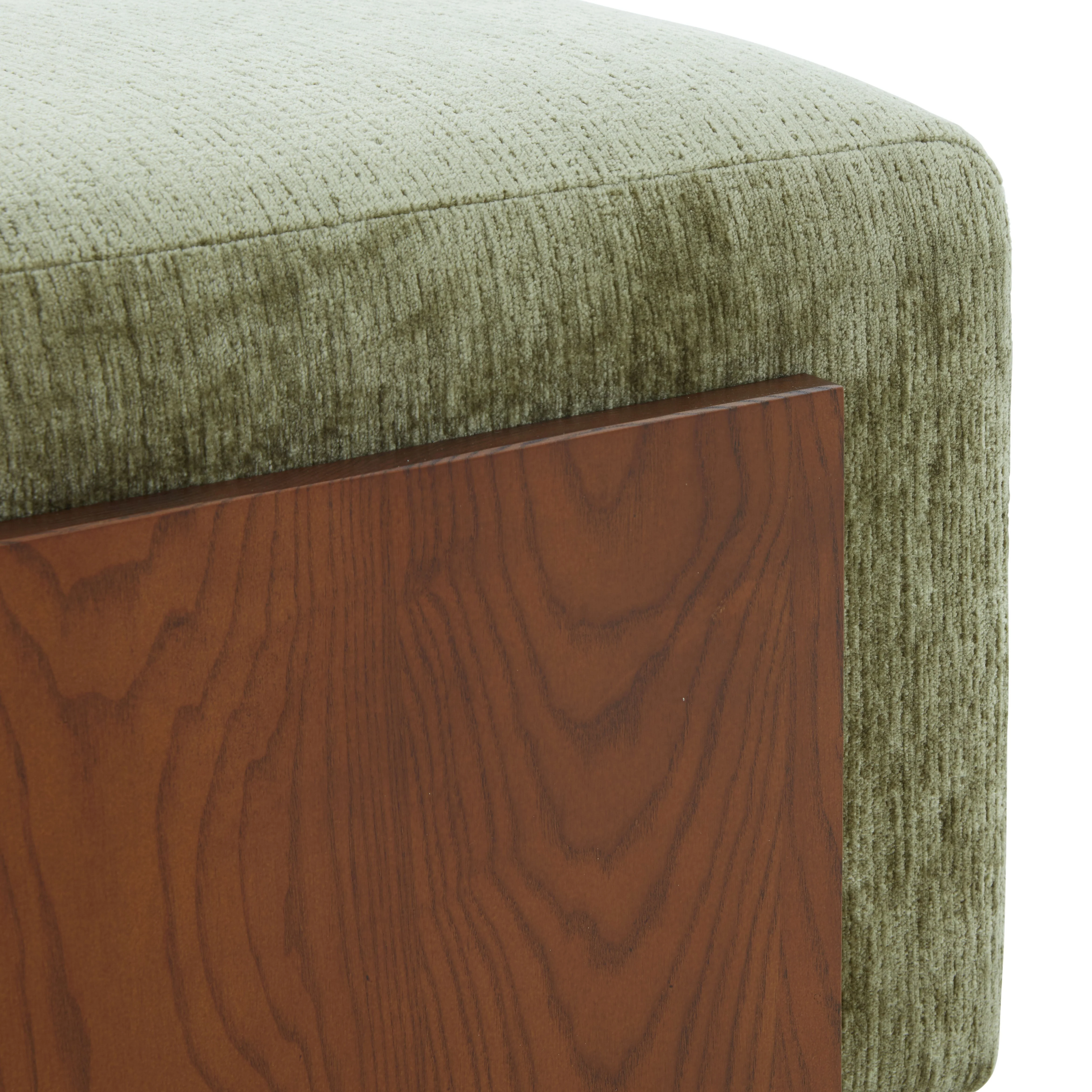 Norabeth Chenille Ottoman - Image 16