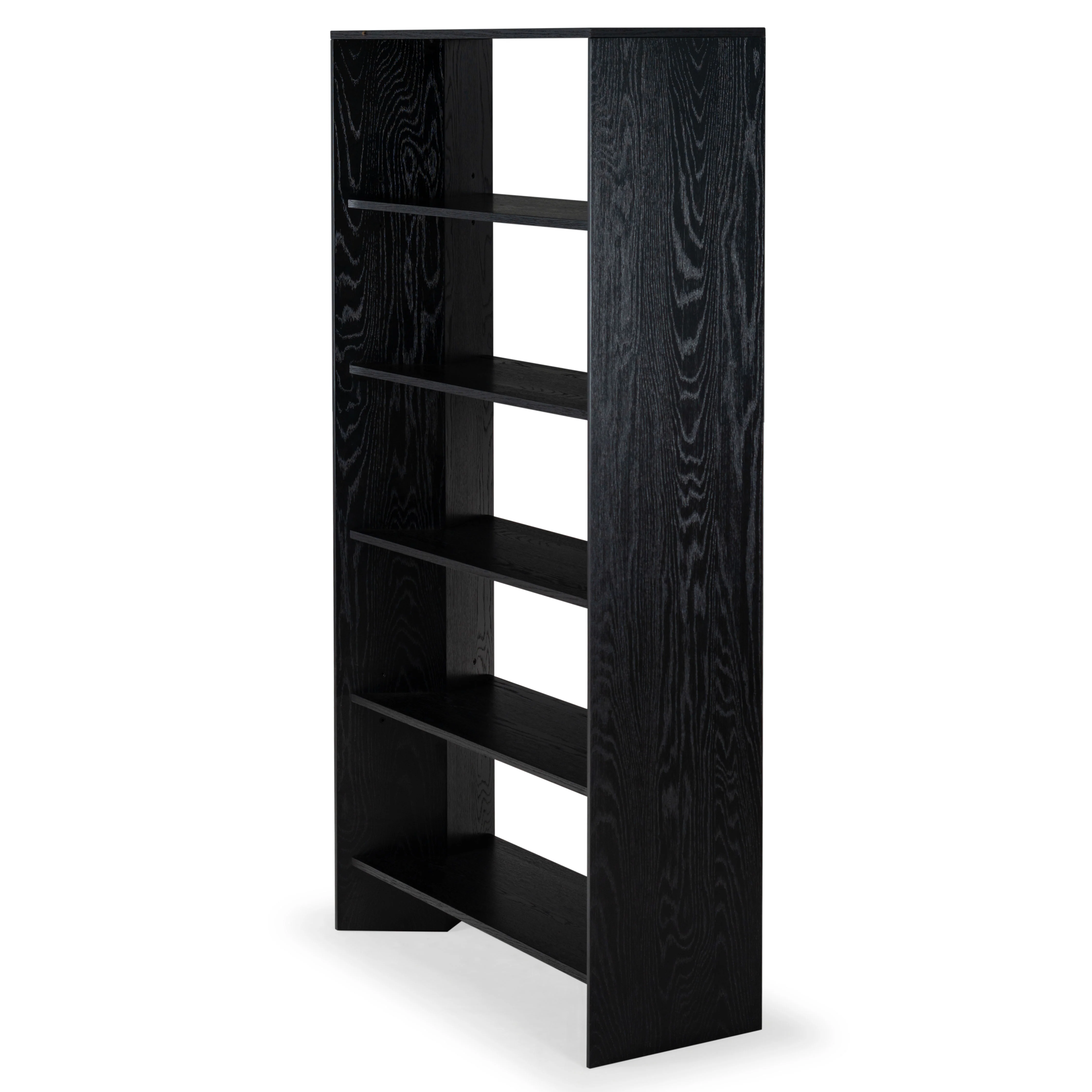 Norrington Wood 5 Shelf Bookshelf - Image 9