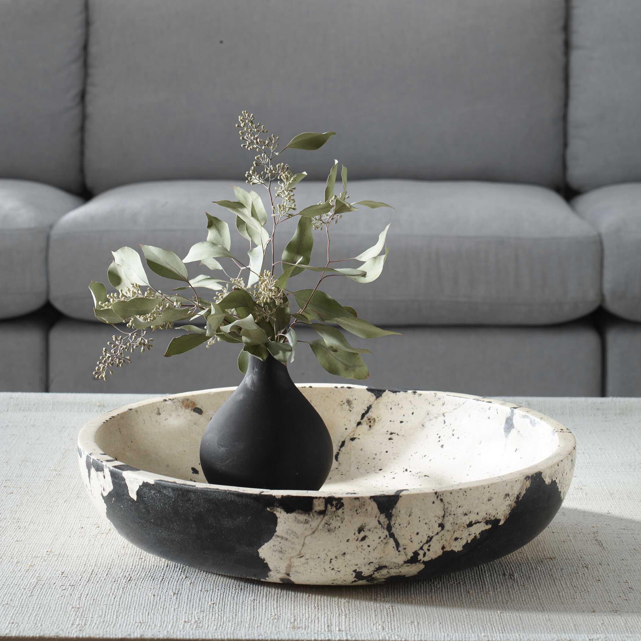 Nouveau Limestone Bowl - Image 3