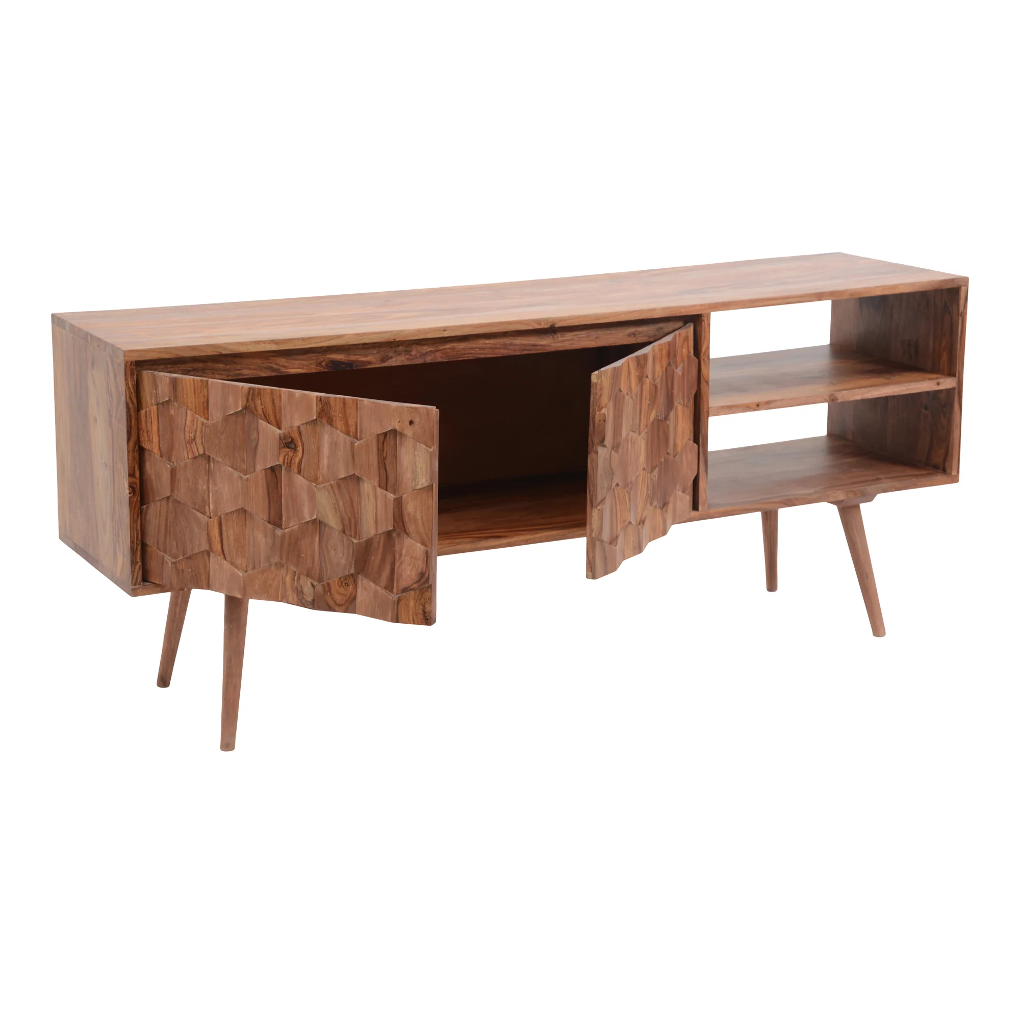 O2 Tv Cabinet Brown - Image 5