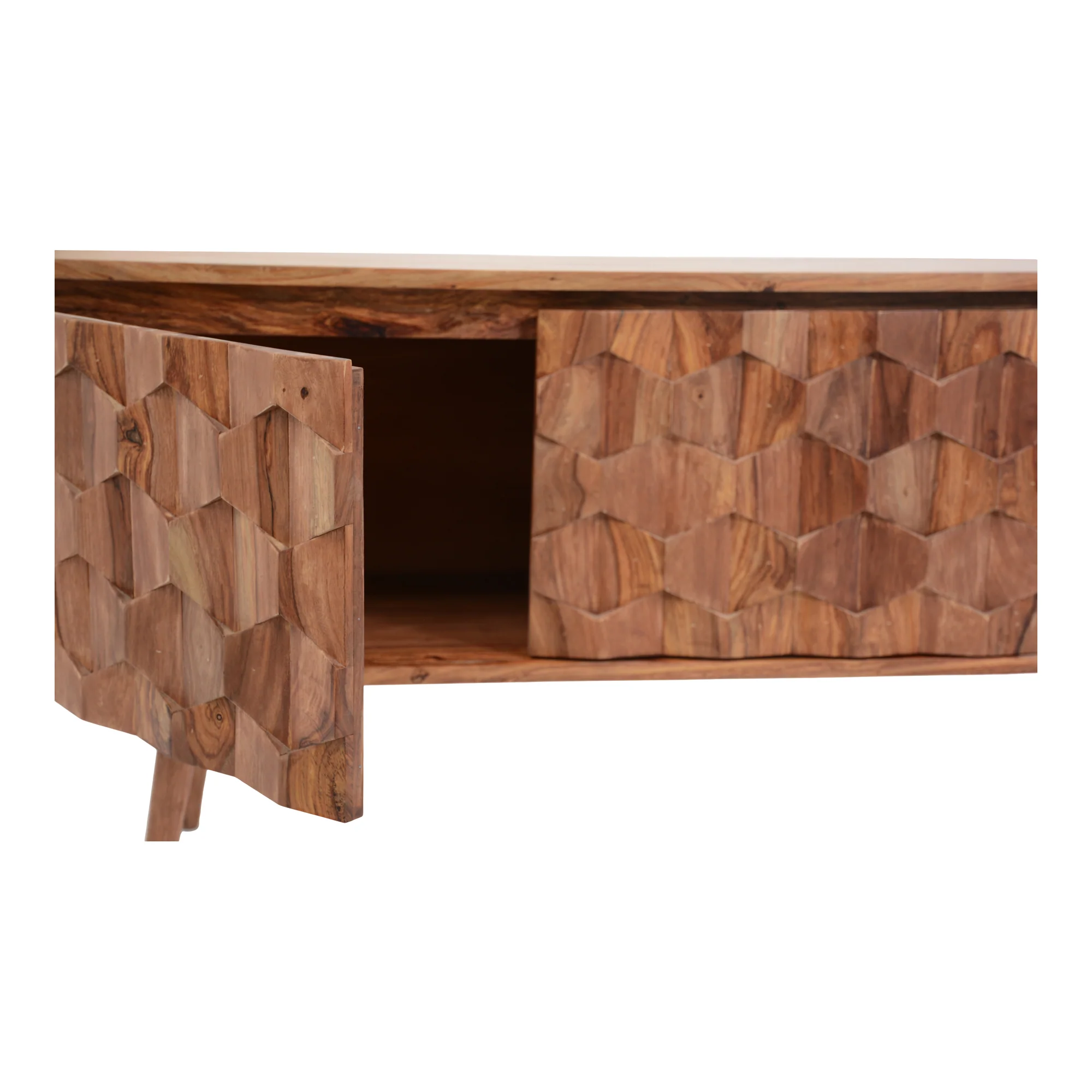 O2 Tv Cabinet Brown - Image 7