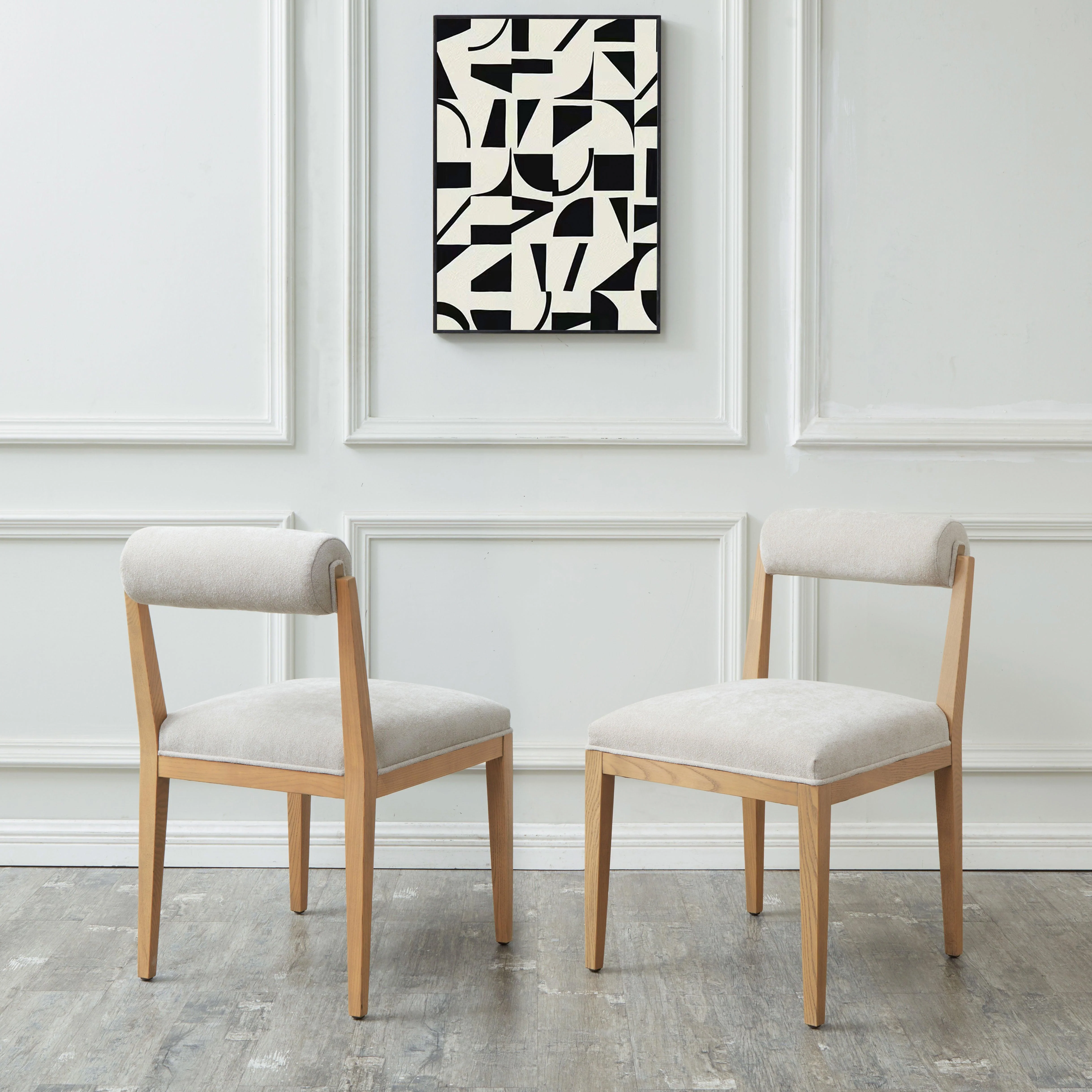 Oaklie Rolled Back Dining Chair - Image 4