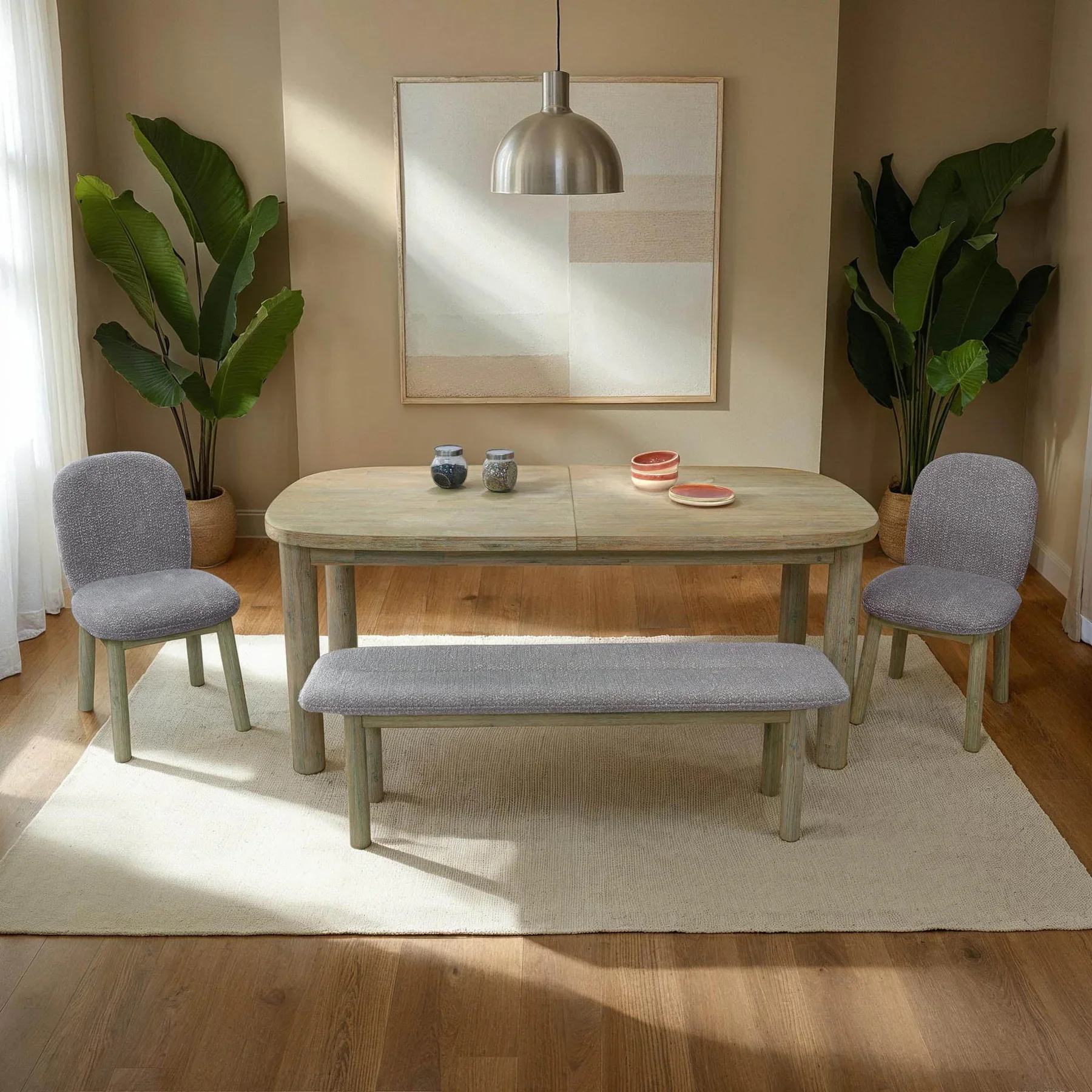 Oasis 70/102" Extension Dining Table - Image 2